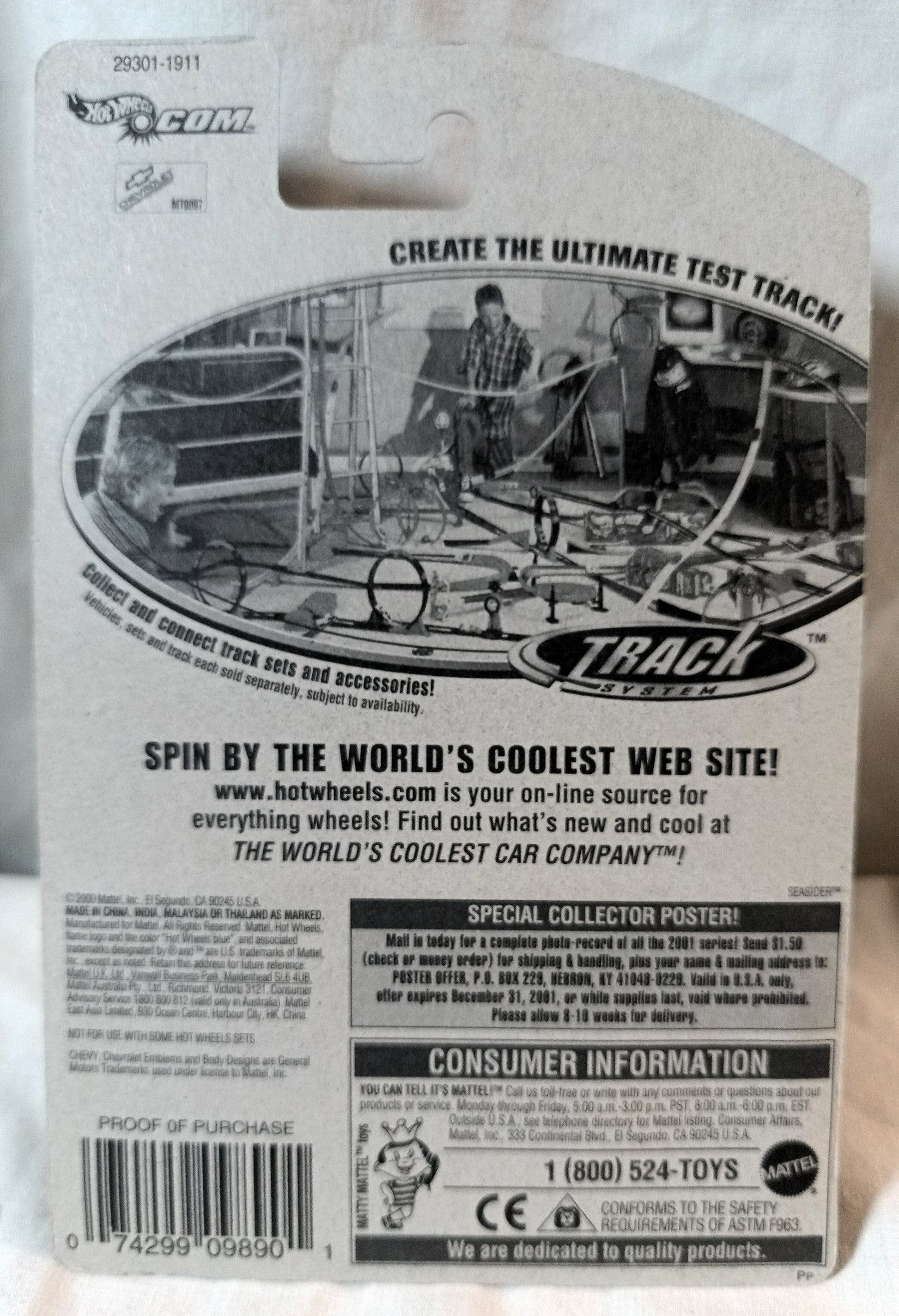 Hot Wheels 2000 #244 Chevy Pro Stock Truck Chevrolet S-10 - TulipStuff