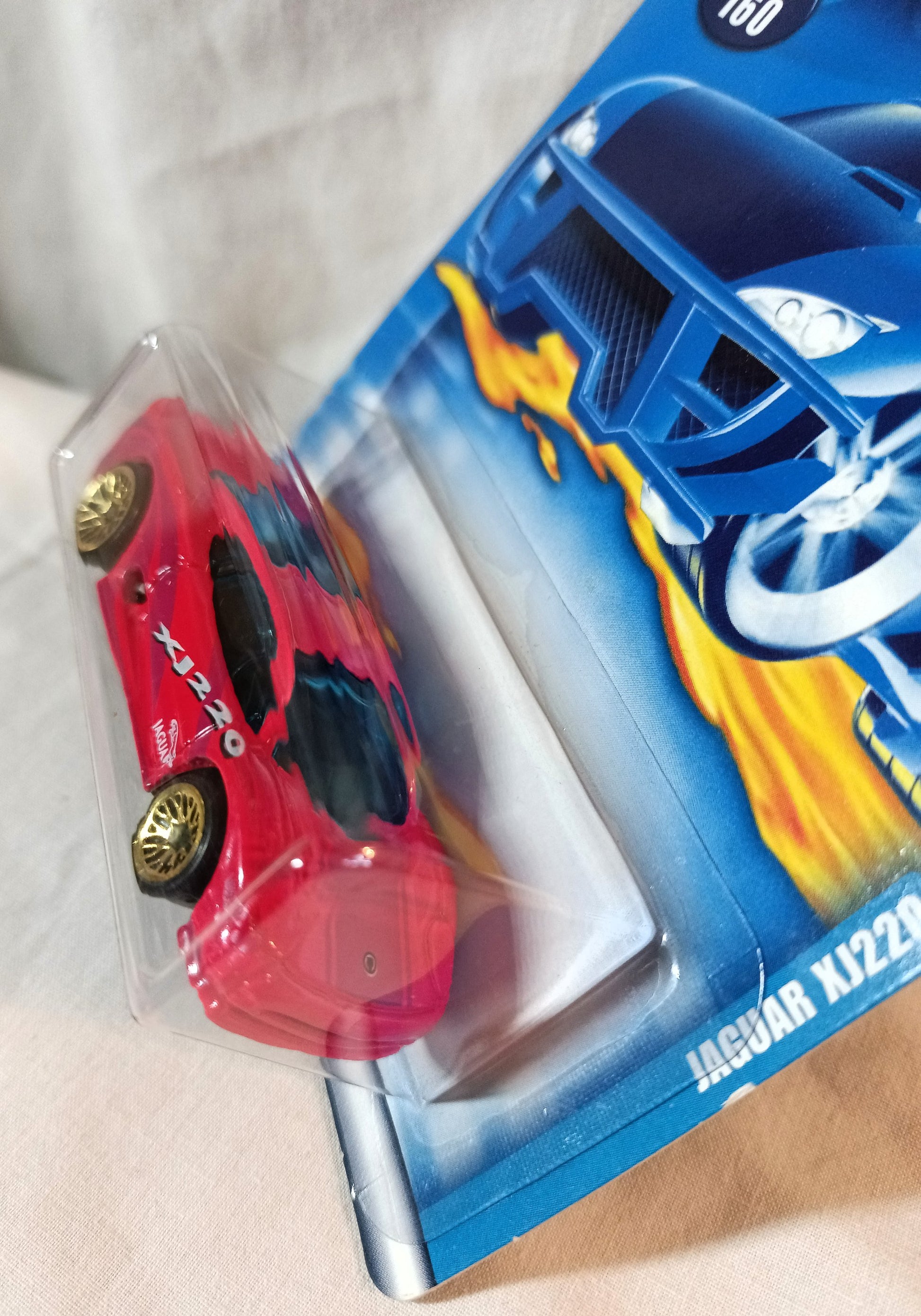 Hot Wheels 2000 Collector #160 Jaguar XJ220 British Supercar Red - TulipStuff