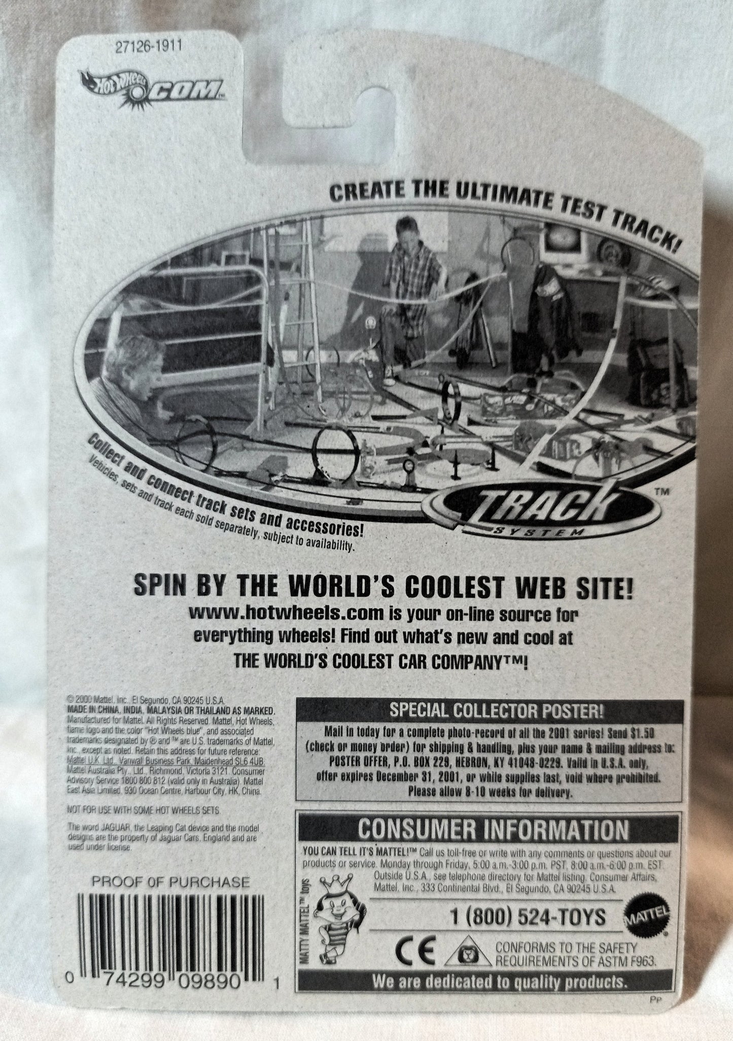 Hot Wheels 2000 Collector #160 Jaguar XJ220 British Supercar Red - TulipStuff