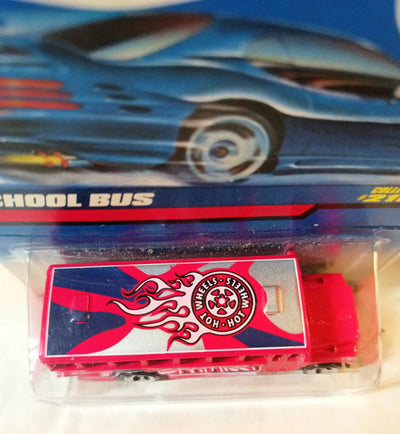 Hot Wheels 2000 Collector #216 Red School Bus - TulipStuff