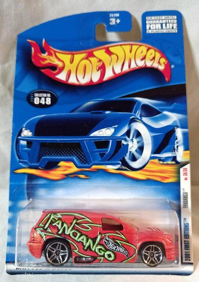 Hot Wheels 2001 First Editions Fandango Panel Van Collector #048 - TulipStuff