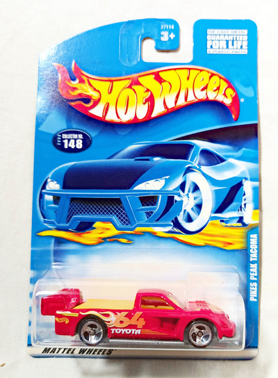 Hot Wheels 2000 Collector #148 Pikes Peak Tacoma Racing Truck - TulipStuff