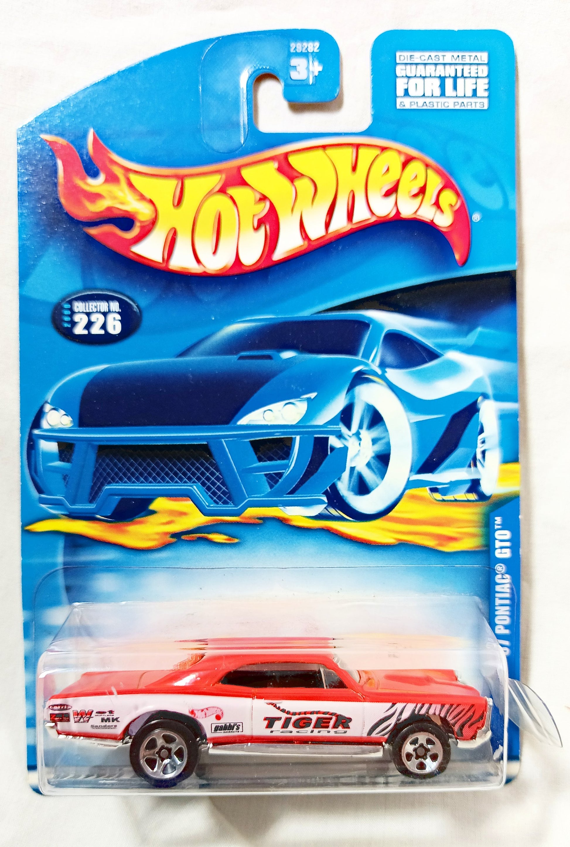 Hot Wheels 2000 Collector #226 '67 Pontiac GTO Muscle Car Thailand - TulipStuff