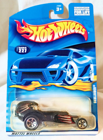 Hot Wheels Collector 2000 #227 Skullrider Grim Reaper Hot Rod - TulipStuff