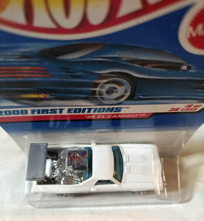 Hot Wheels 2000 First Editions '68 El Camino Chevy Pickup Truck #068 - TulipStuff