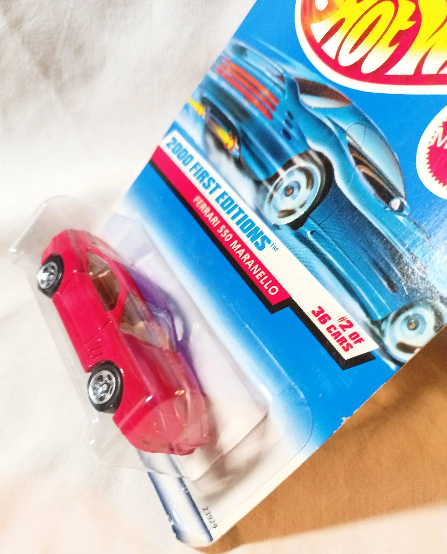 Hot Wheels 2000 First Editions Ferrari 550 Maranello Collector #062 - TulipStuff