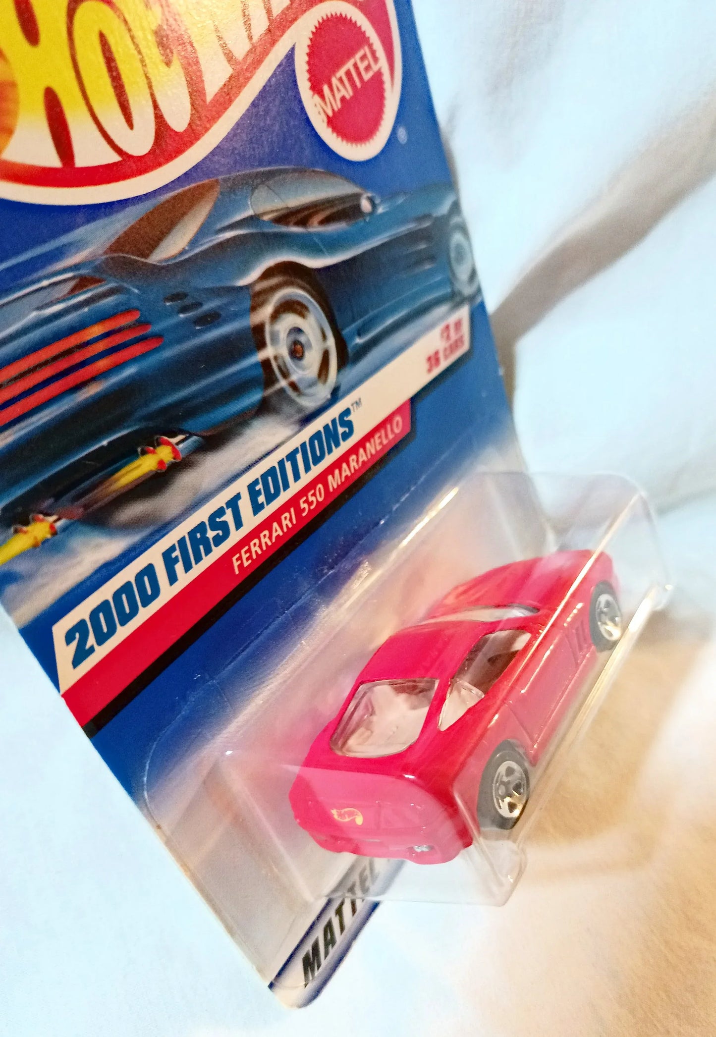 Hot Wheels 2000 First Editions Ferrari 550 Maranello Collector #062 - TulipStuff