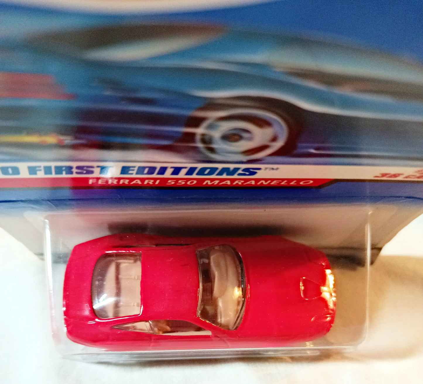 Hot Wheels 2000 First Editions Ferrari 550 Maranello Collector #062 - TulipStuff