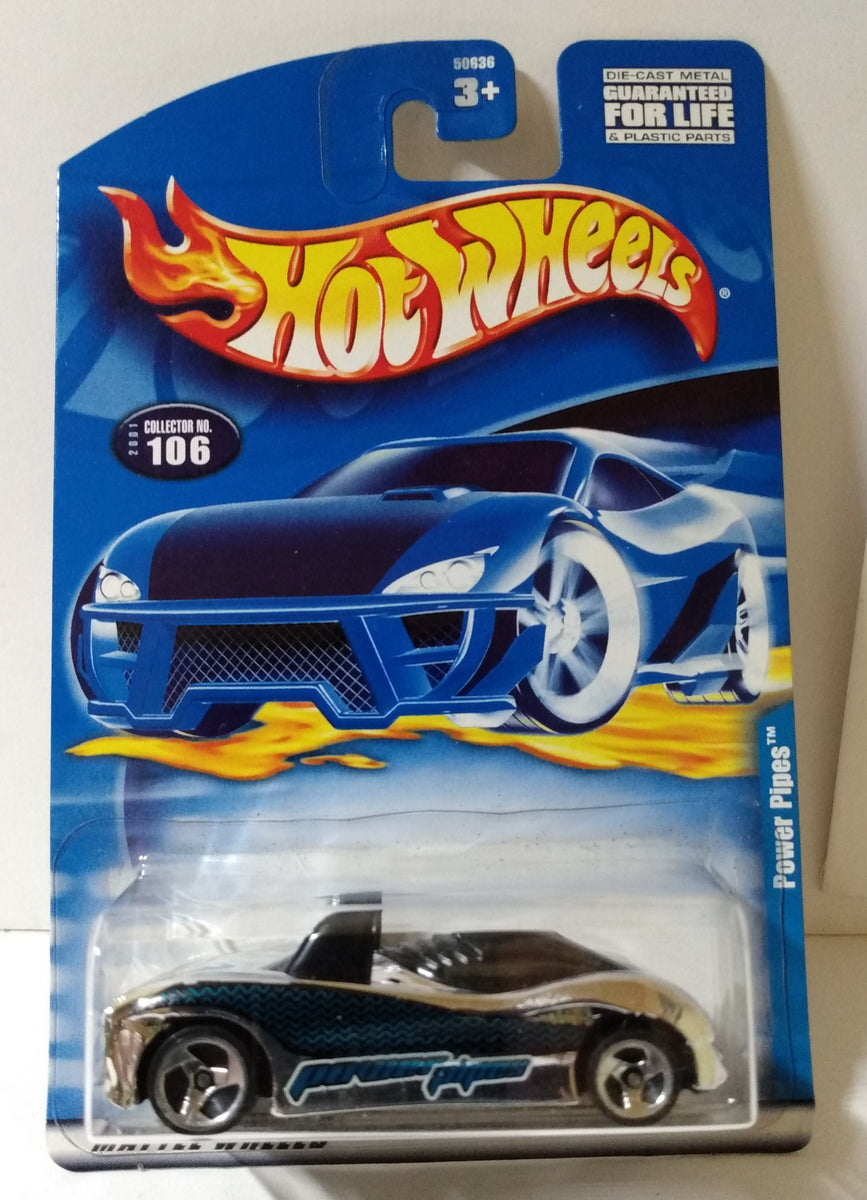 Hot Wheels 2001 Collector #106 Power Pipes Concept Car – TulipStuff