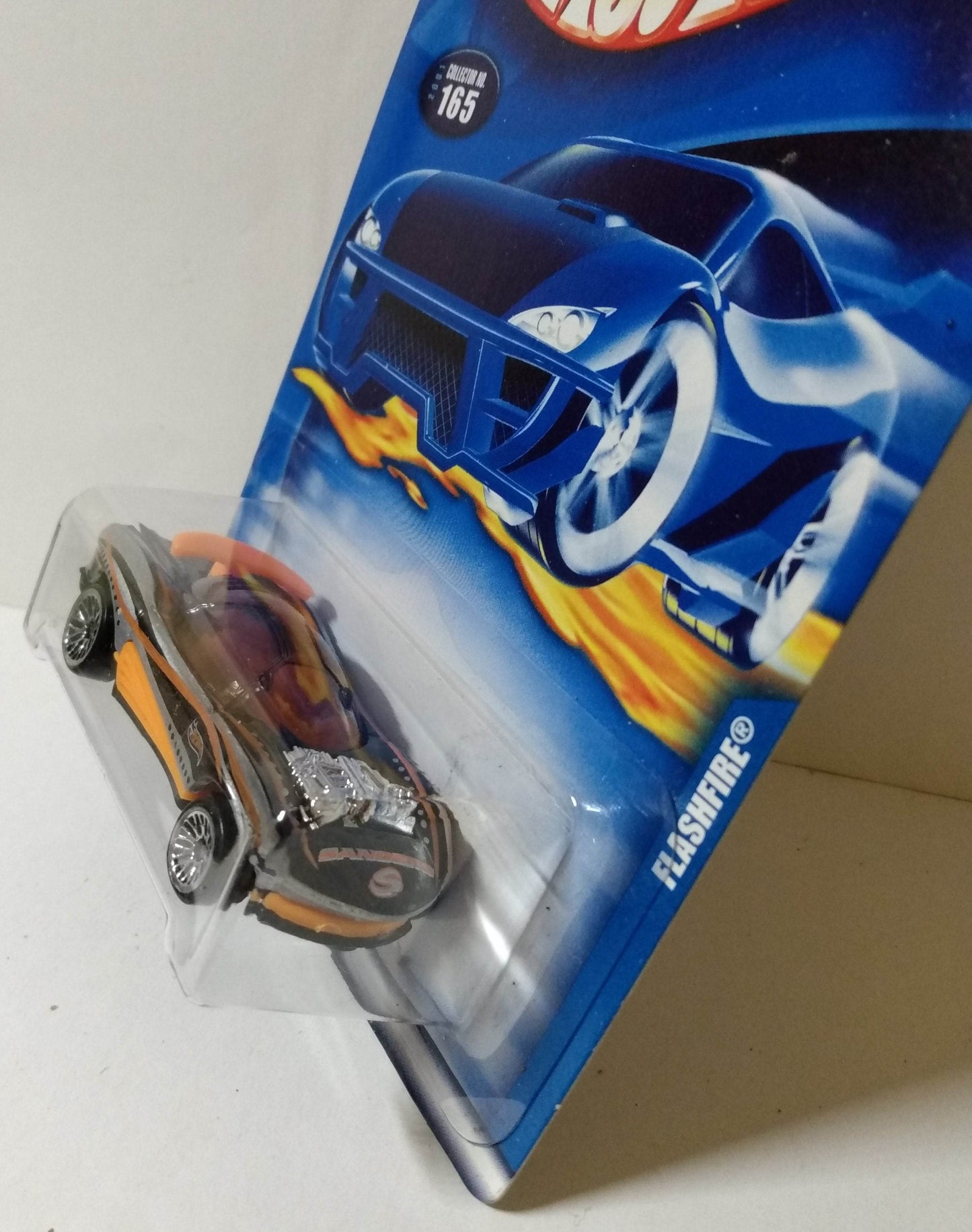 Hot Wheels 2001 Collector #165 Flashfire Futuristic Sports Car - TulipStuff