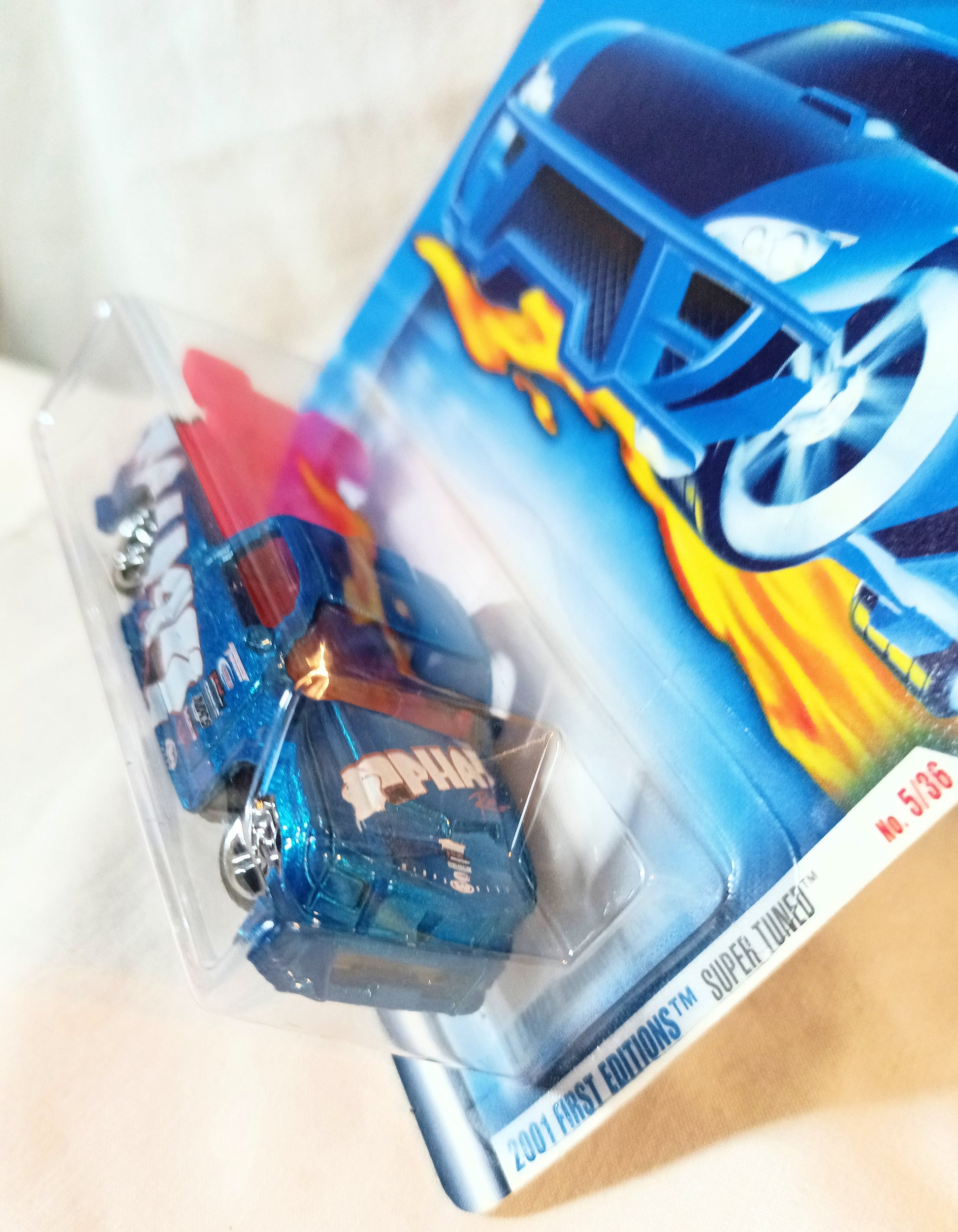Hot Wheels 2001 First Editions Super Tuned Pickup Truck Collector #017 - TulipStuff