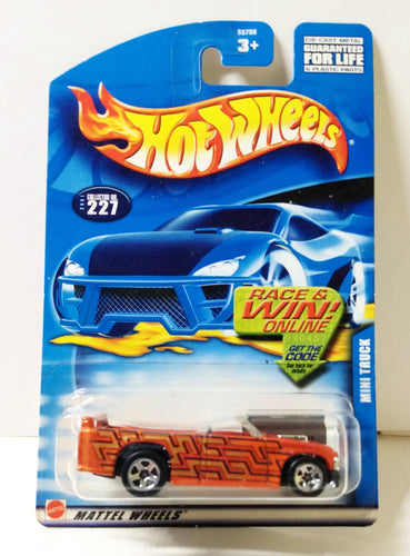 Hot Wheels 2001 Collector #227 Mini Truck 5sp - TulipStuff