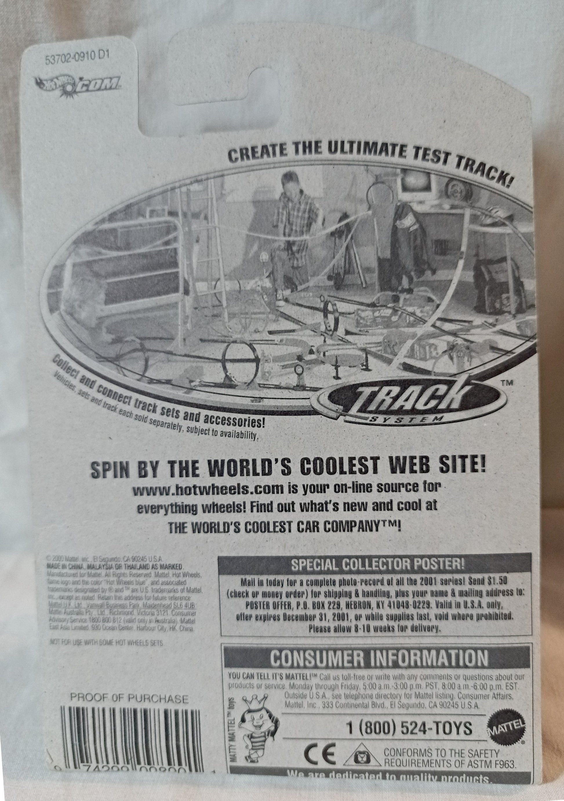 Hot Wheels 2001 Collector #159 Cabbin' Fever Ramp Truck Green - TulipStuff