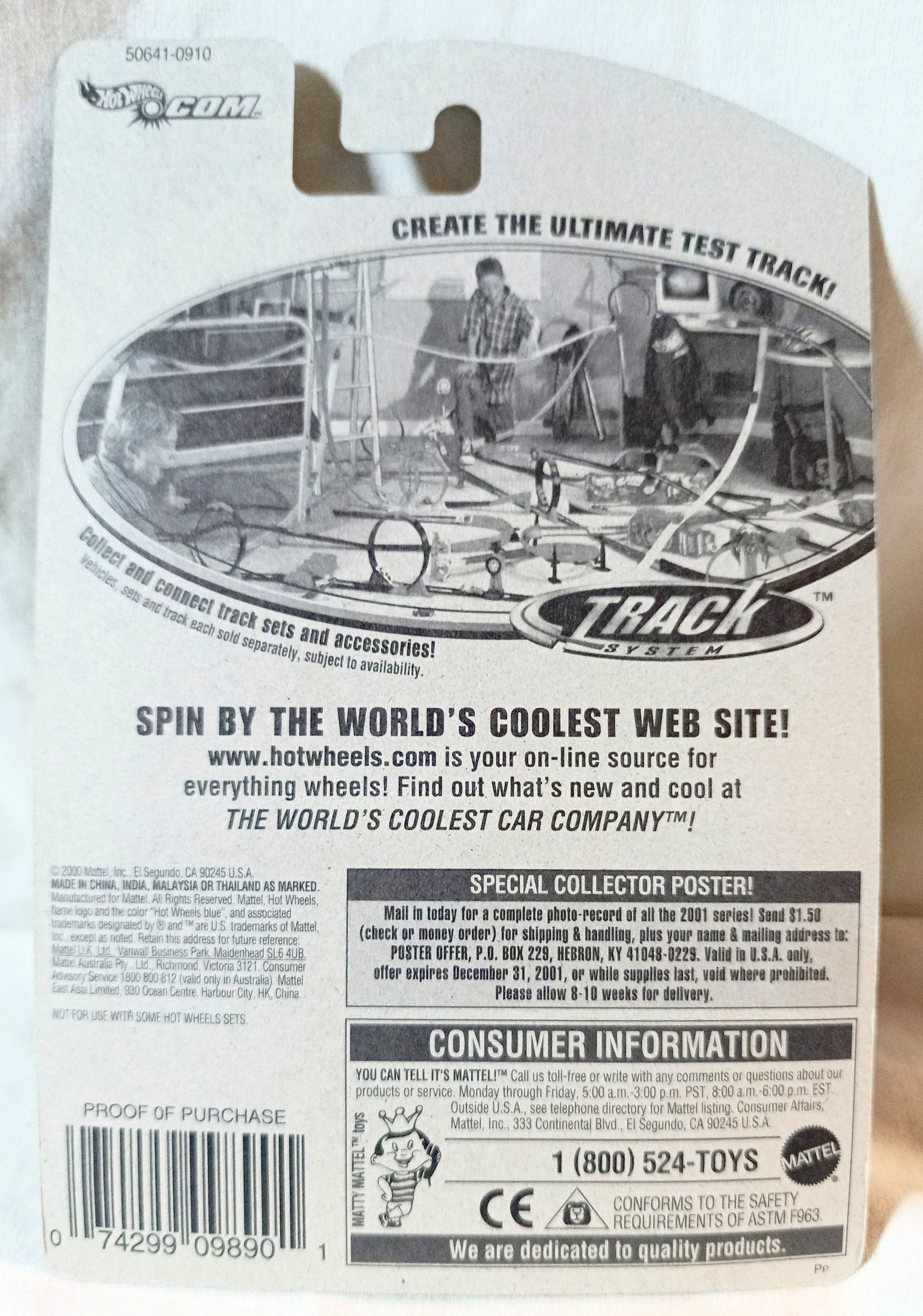 Hot Wheels 2001 #111 Express Lane Shopping Cart Gator Bait Market - TulipStuff