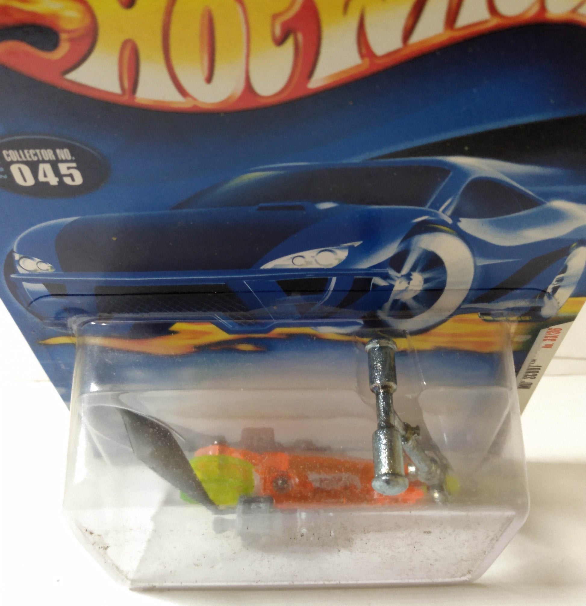 Hot Wheels 2001 First Editions Mo' Scoot Scooter Collector #045 - TulipStuff