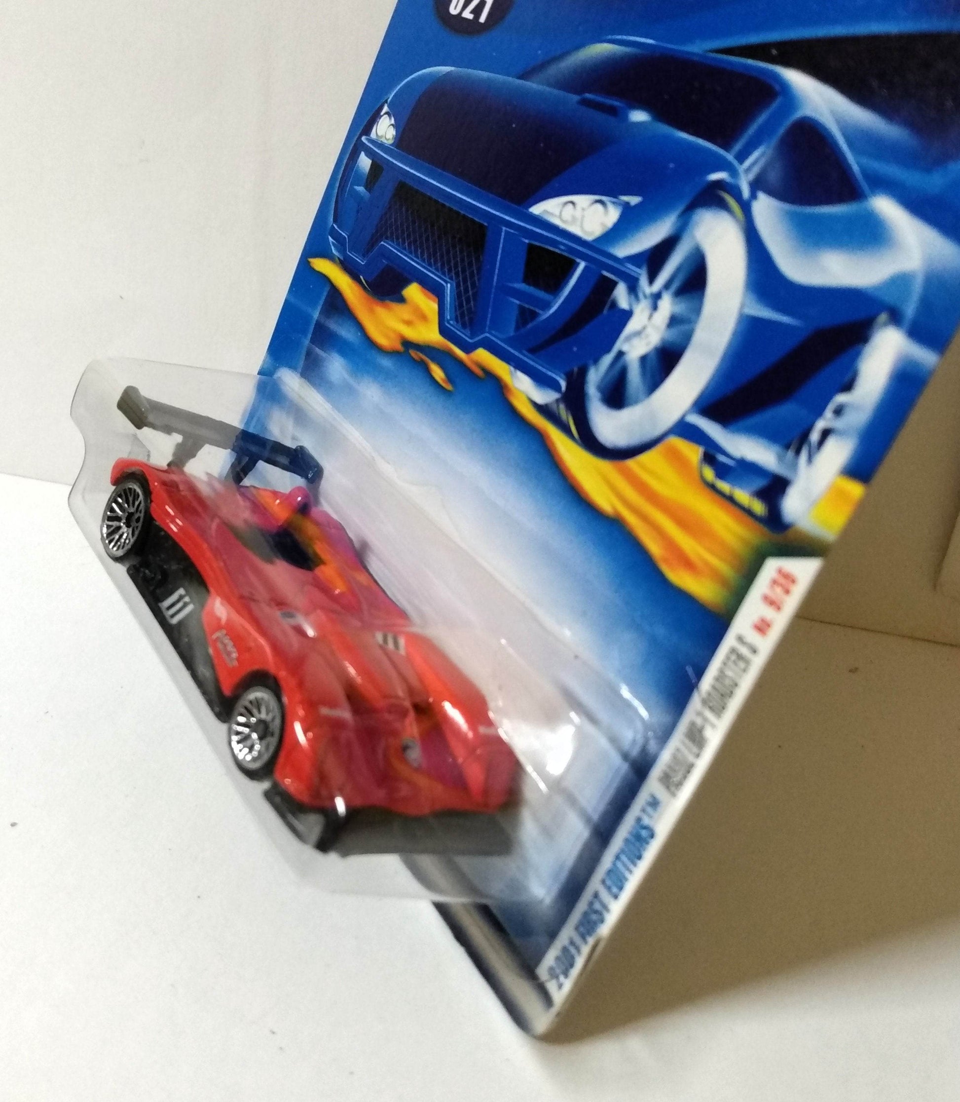 Hot Wheels 2001 First Editions Panoz LMP-1 Roadster S Collector #021 - TulipStuff