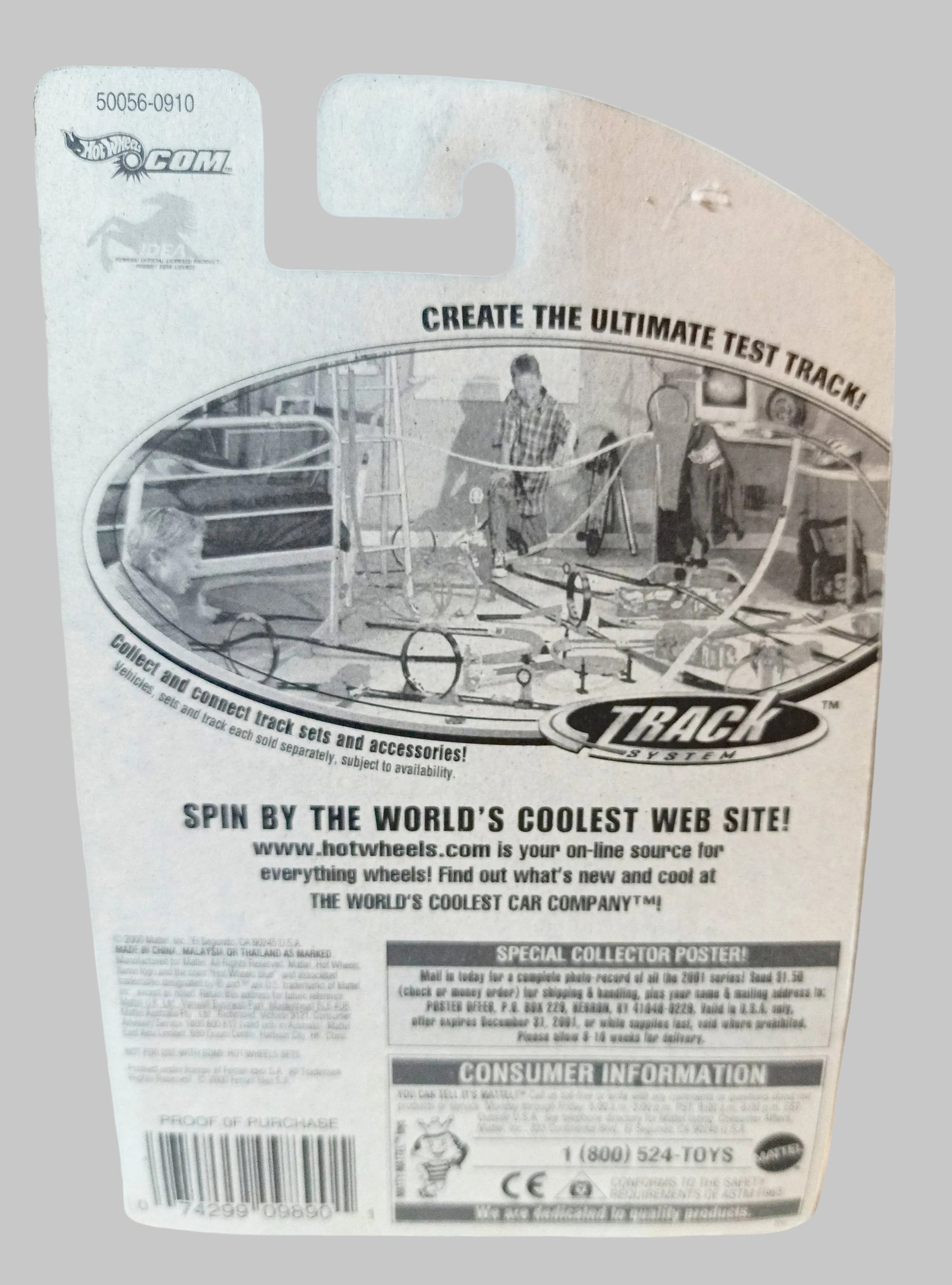 Hot Wheels 2001 Collector #191 Ferrari F355 Challenge Racing Car - TulipStuff