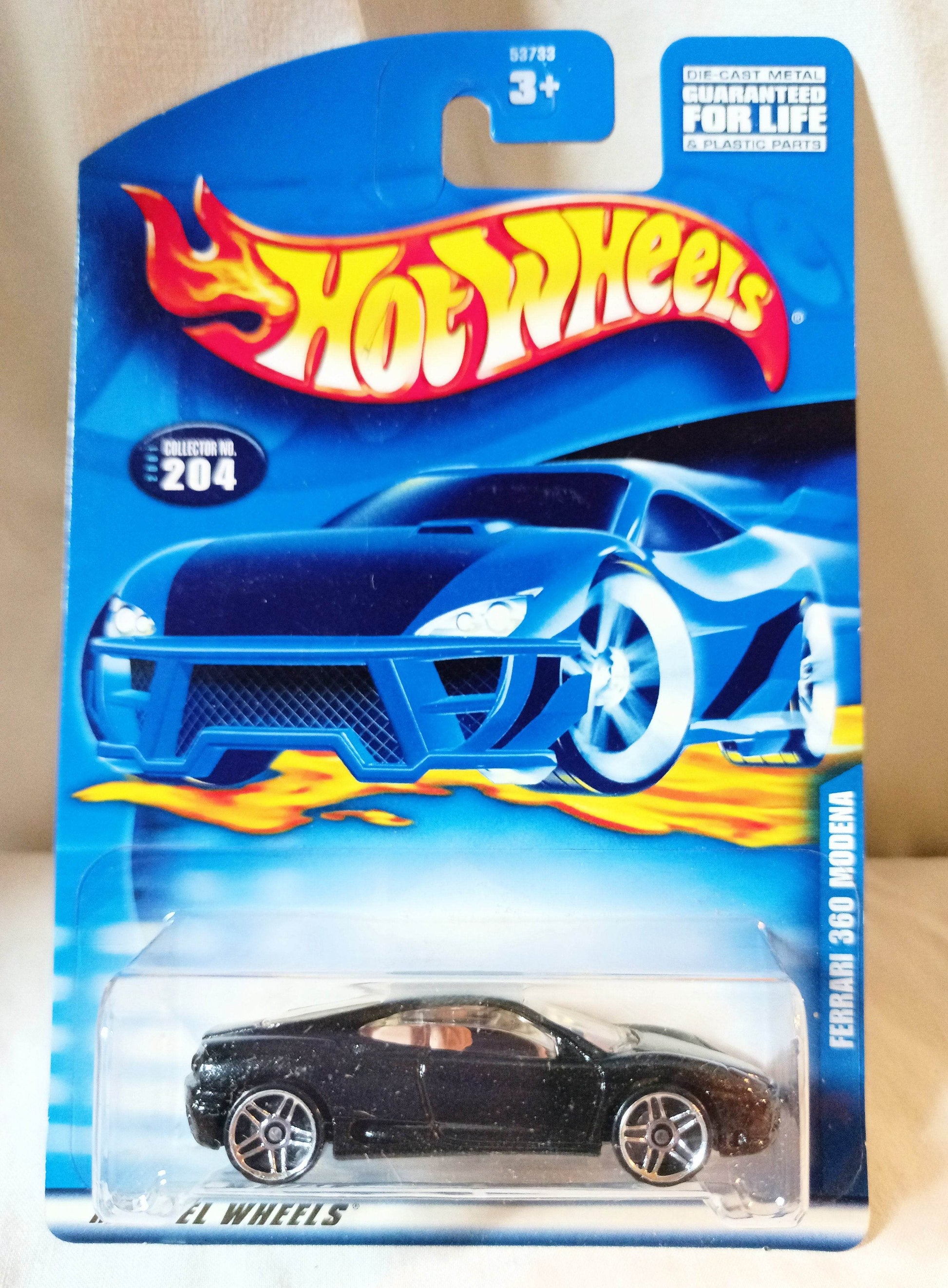 Hot Wheels 2001 Collector #204 Ferrari 360 Modena PR5 - TulipStuff