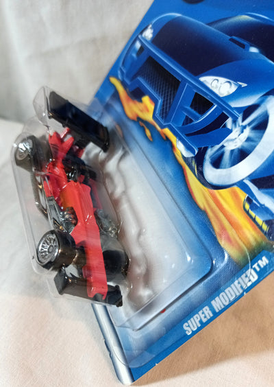 Hot Wheels 2001 Collector #183 Super Modified Race Car Orange - TulipStuff