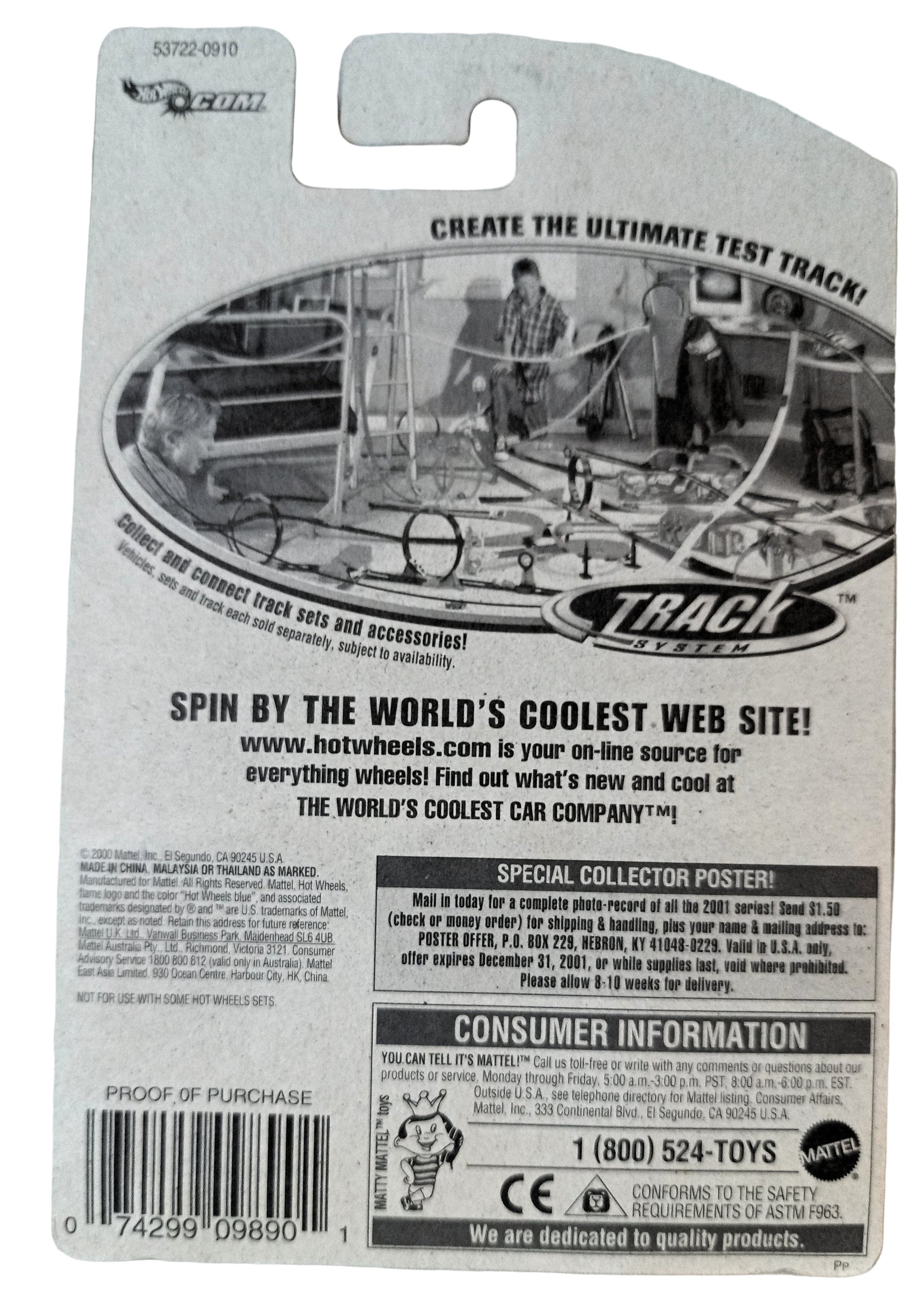 Hot Wheels 2001 Collector #183 Super Modified Race Car Orange - TulipStuff