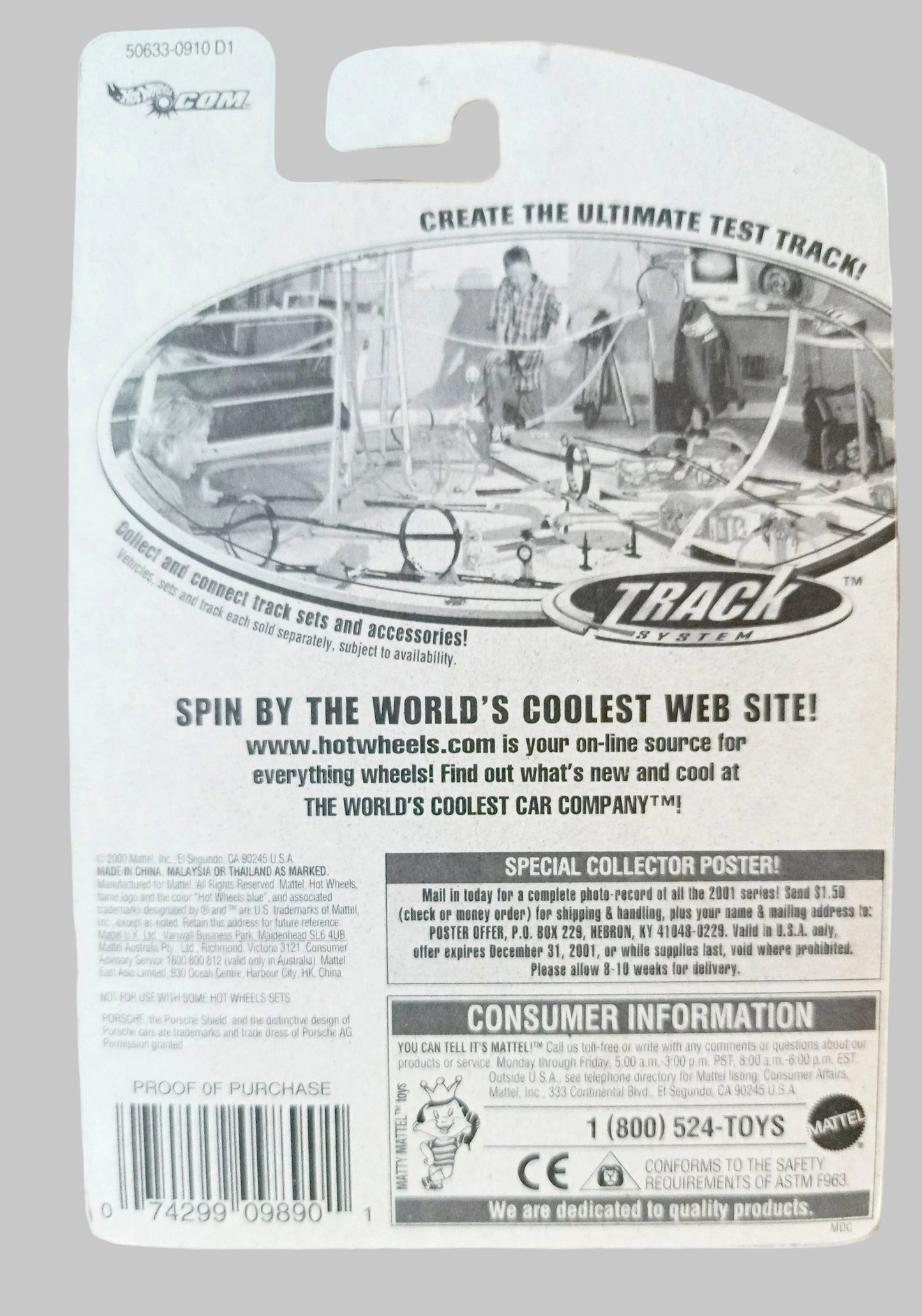 Hot Wheels 2001 Collector #103 Porsche 928 P-928 - TulipStuff