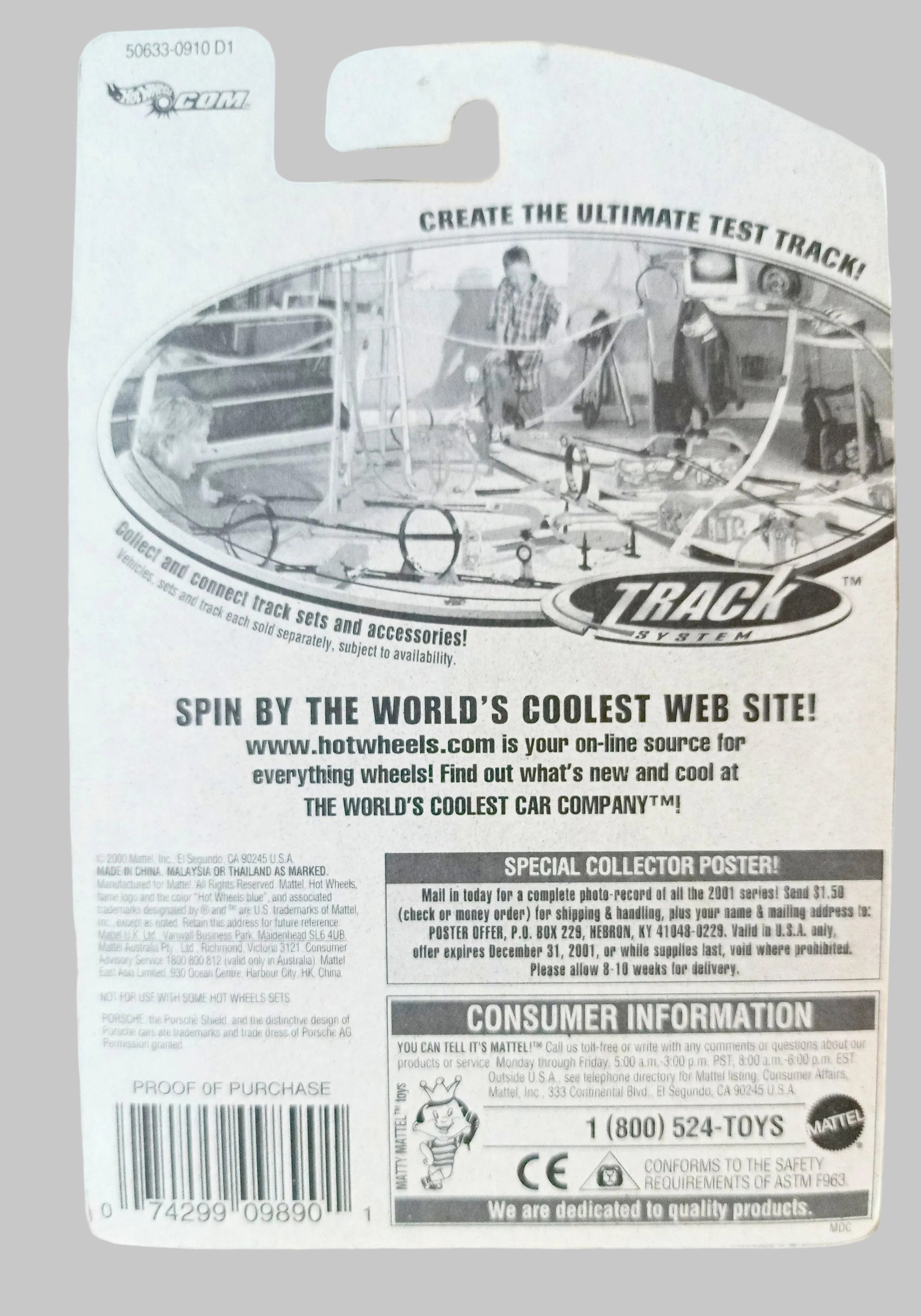 Hot Wheels 2001 Collector #103 Porsche 928 P-928 - TulipStuff