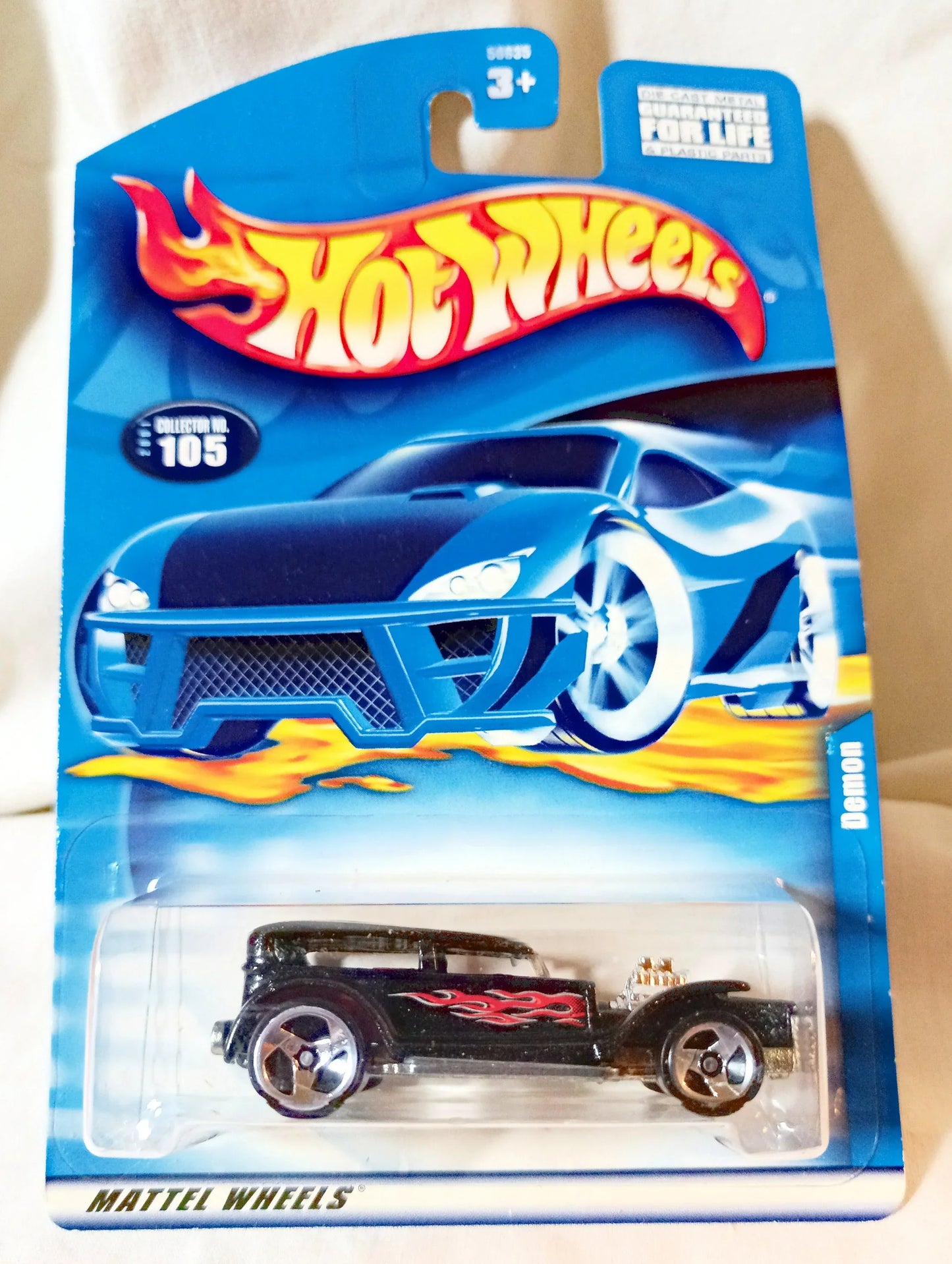 Hot Wheels 2001 Collector #105 The Demon Thailand Show Car - TulipStuff
