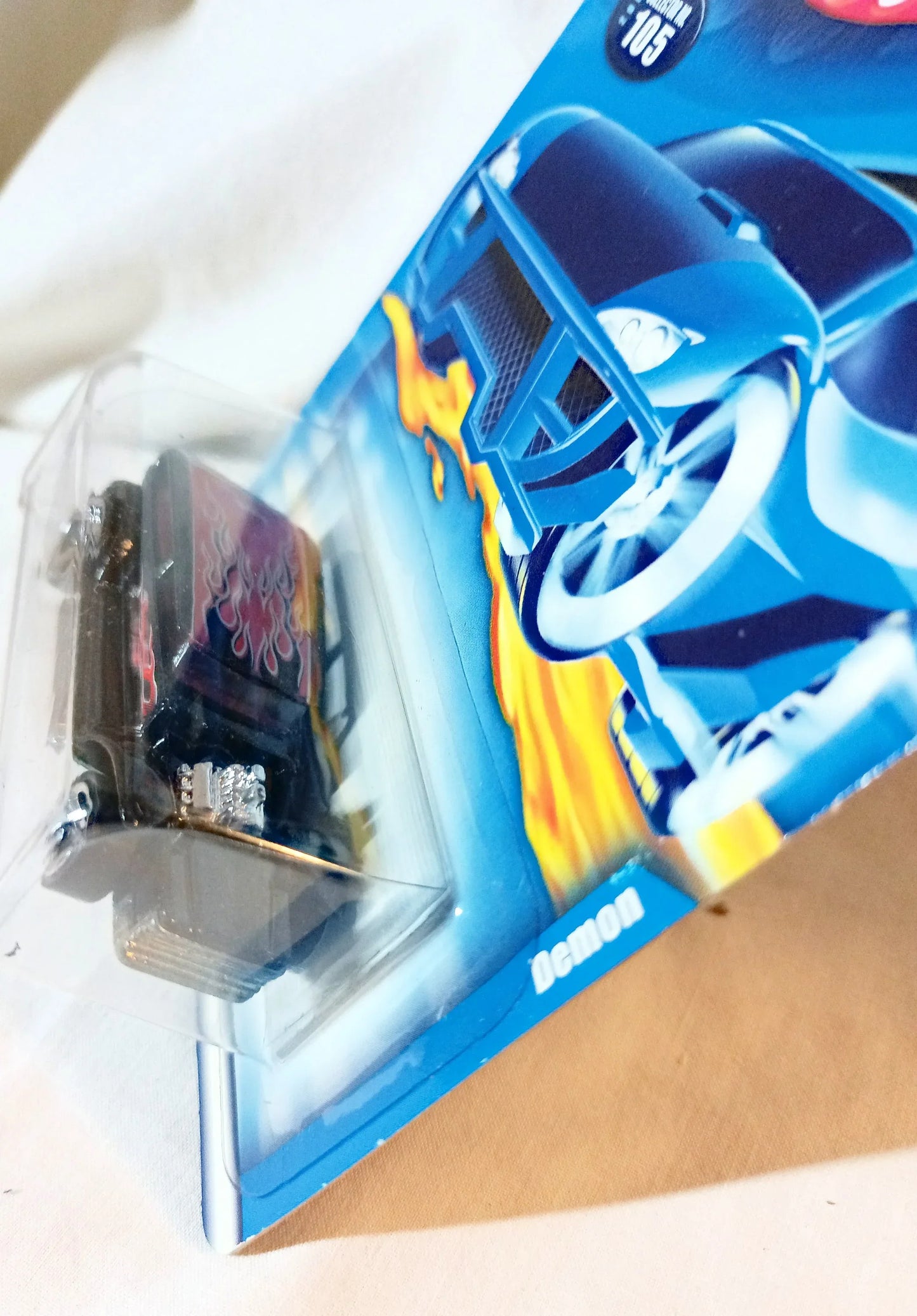 Hot Wheels 2001 Collector #105 The Demon Thailand Show Car - TulipStuff