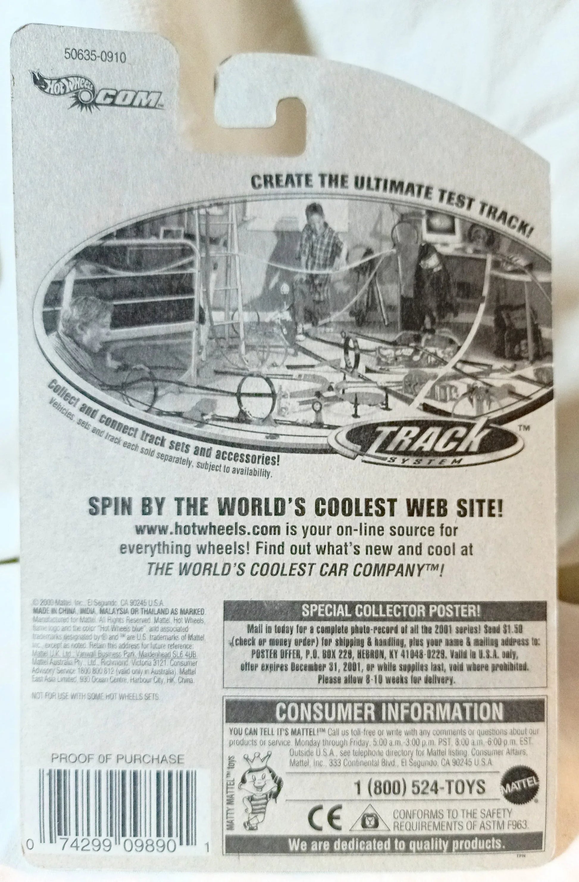 Hot Wheels 2001 Collector #105 The Demon Thailand Show Car - TulipStuff