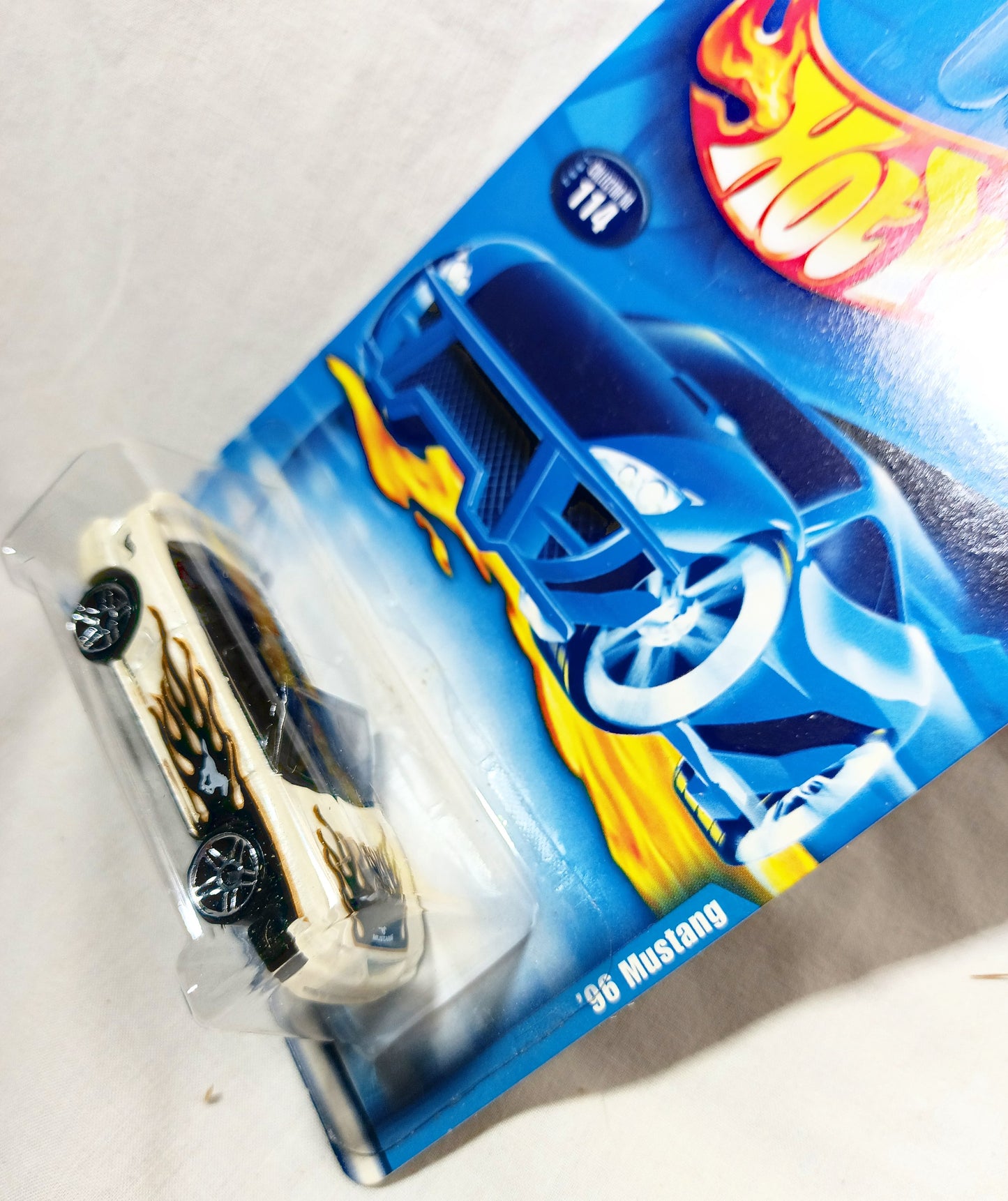 Hot Wheels 2001 Collector #114 Ford '96 Mustang GT Convertible PR5 - TulipStuff