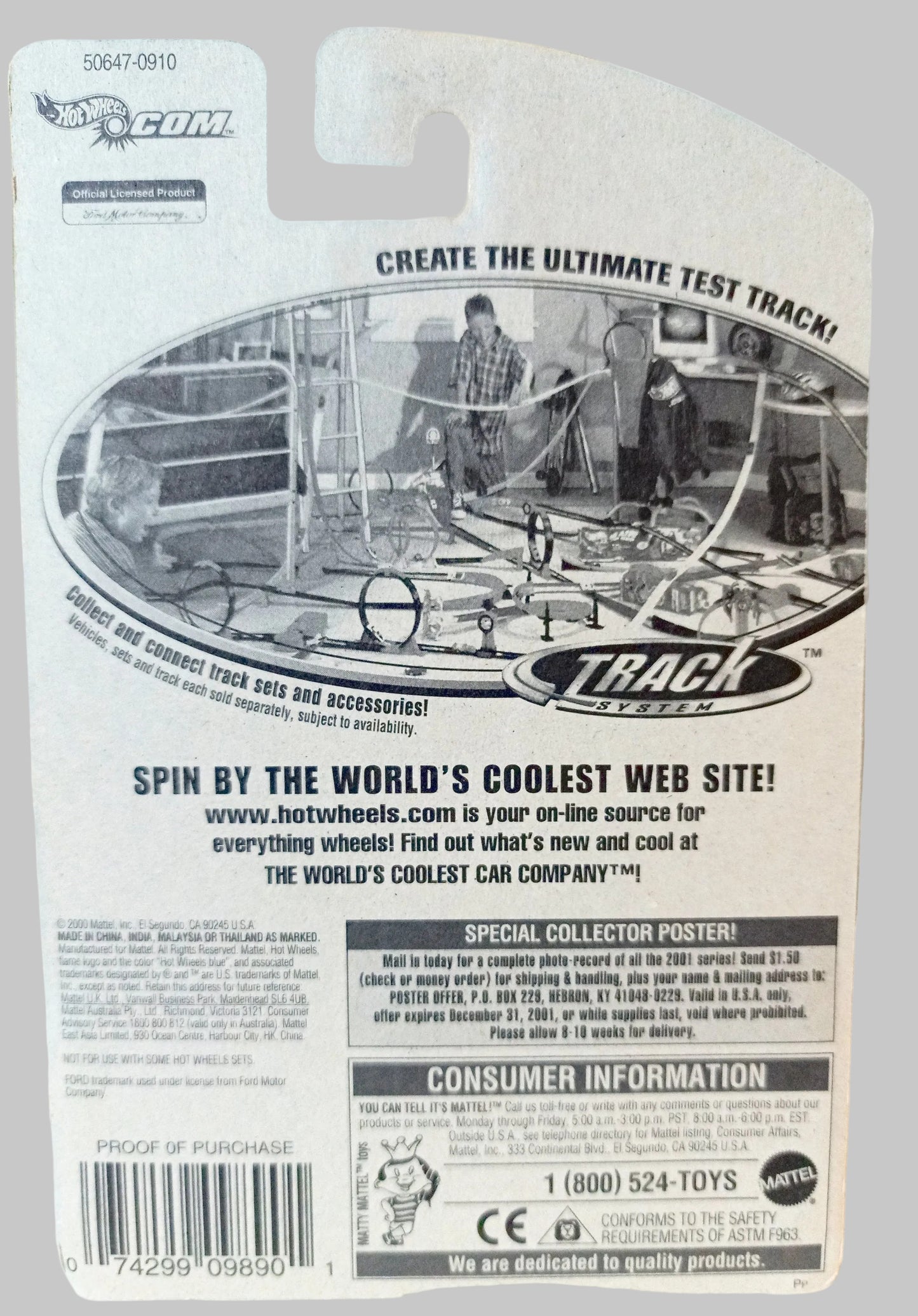 Hot Wheels 2001 Collector #117 Shoe Box 1949 Ford PR5 - TulipStuff