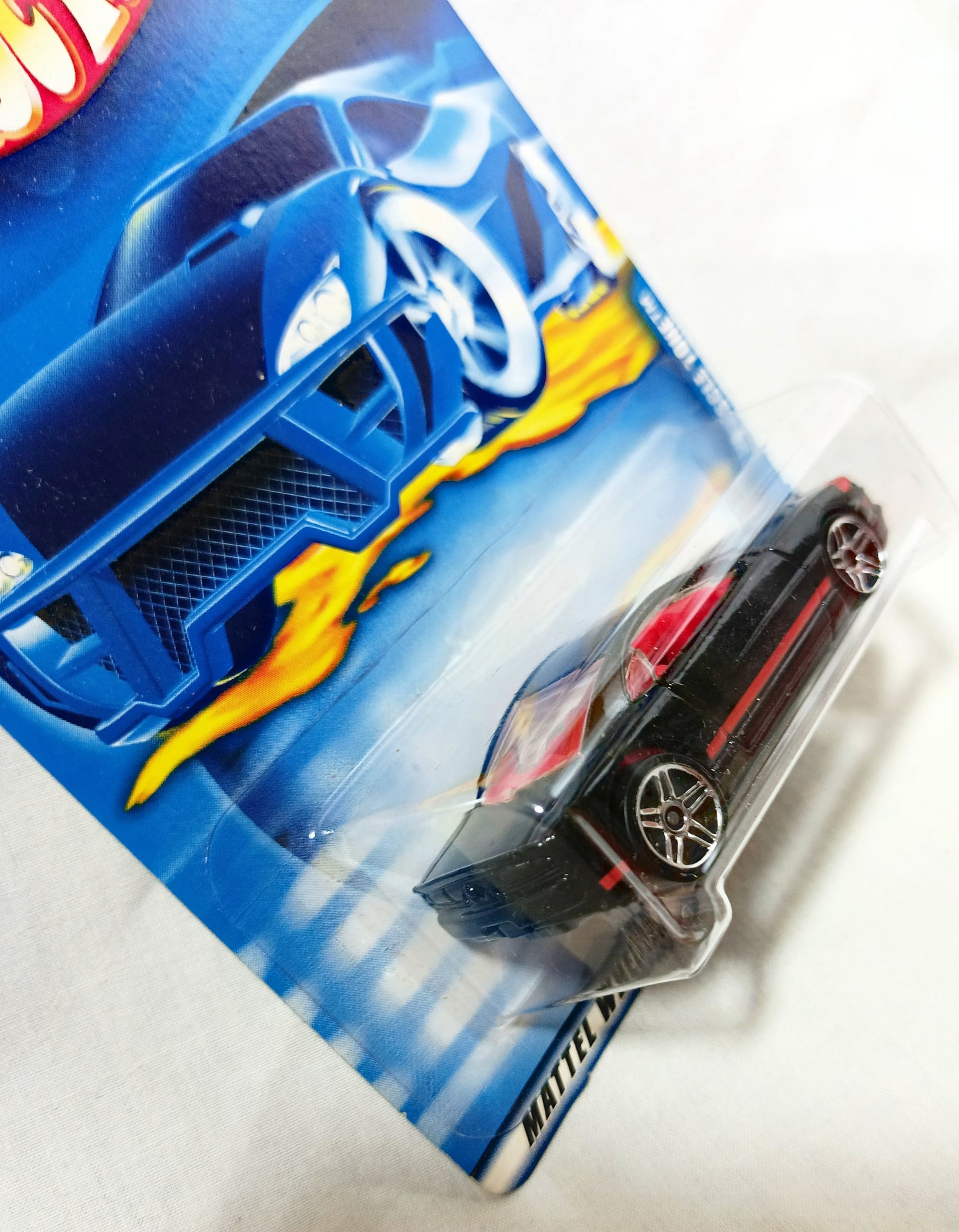 Hot Wheels 2001 Collector #118 Muscle Tone 4.0L Supercharged V8 - TulipStuff