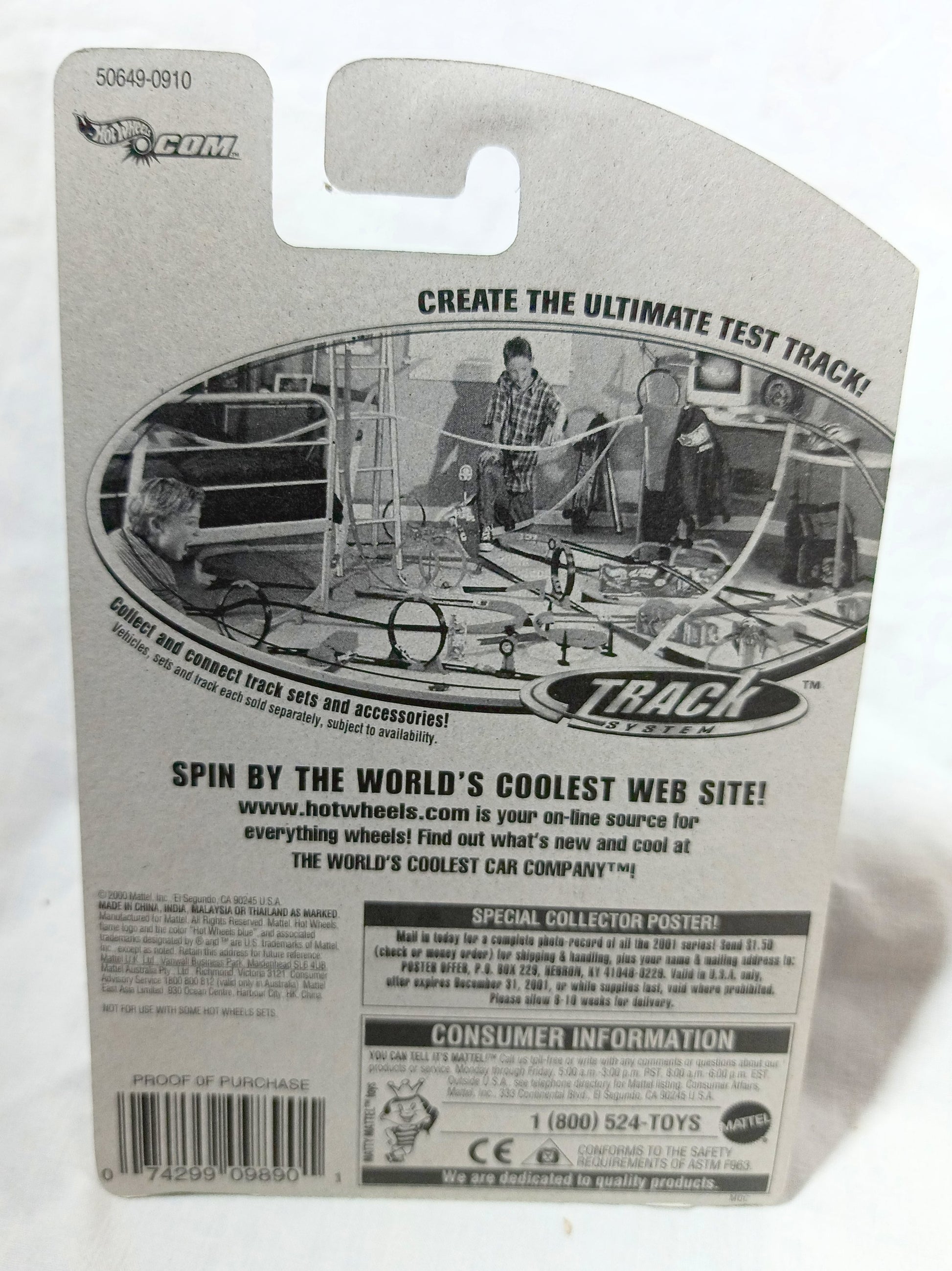 Hot Wheels 2001 Collector #119 Sho-Stopper Seared Tuner Car - TulipStuff