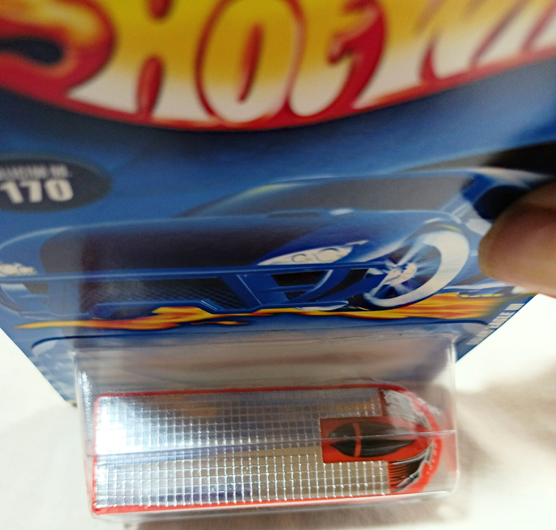 Hot Wheels 2001 Collector #170 Solar Eagle III Cal State LA Orange - TulipStuff