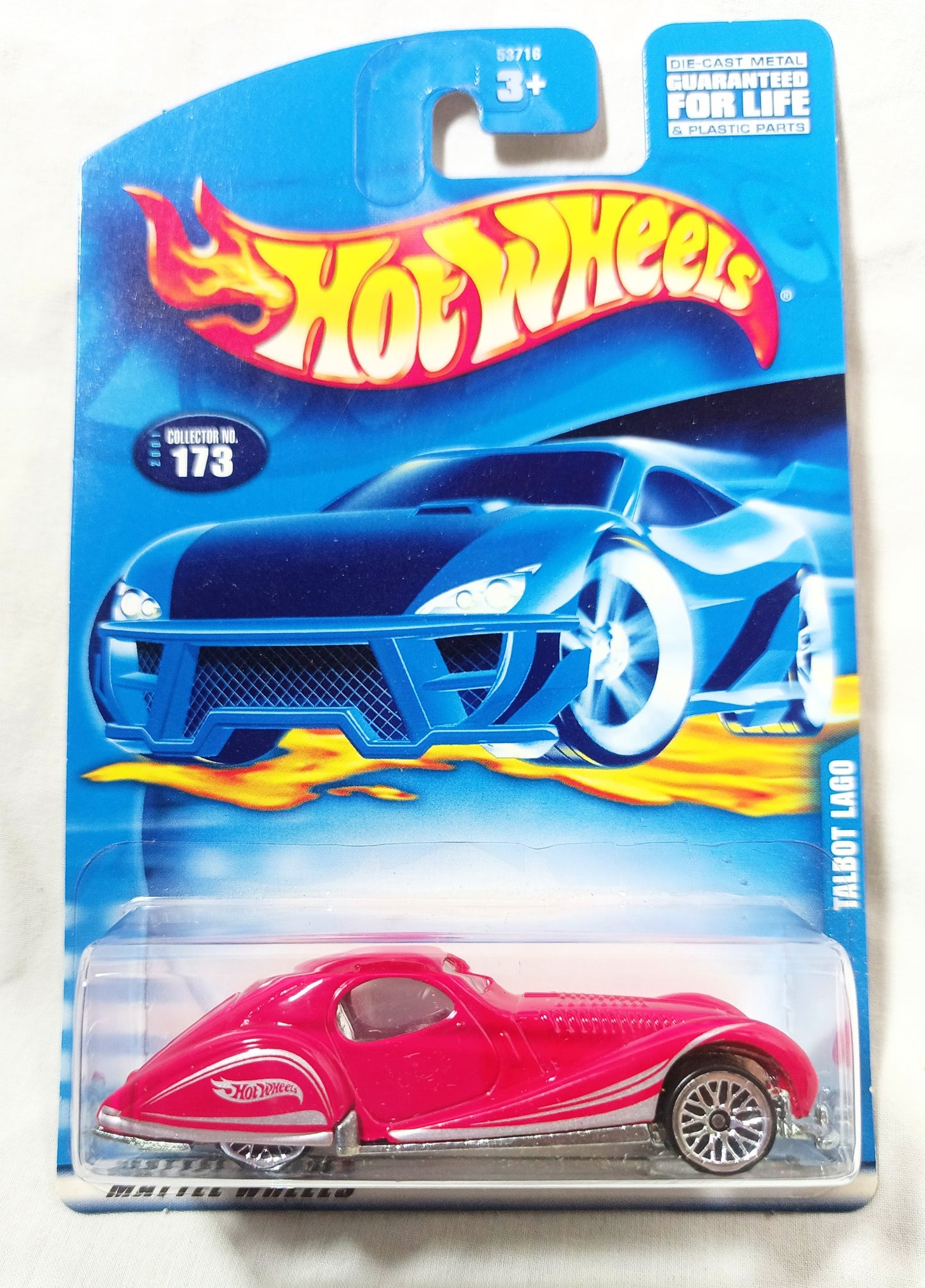 Hot Wheels 2001 Collector #173 Talbot Lago Red - TlipStuff