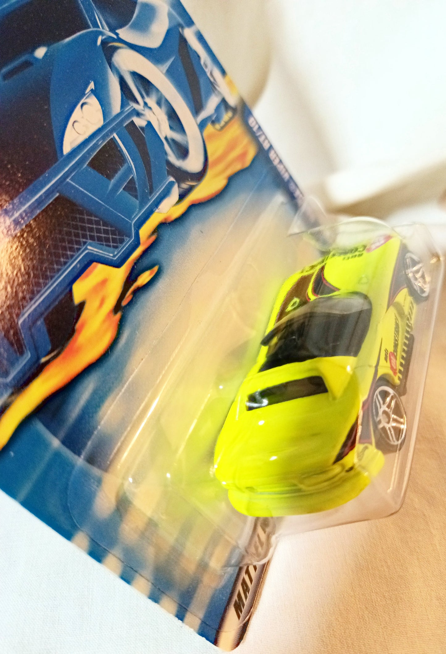 Hot Wheels Collector 2001 #177 Dodge Viper RT/10 Neon Yellow PR5 - TulipStuff