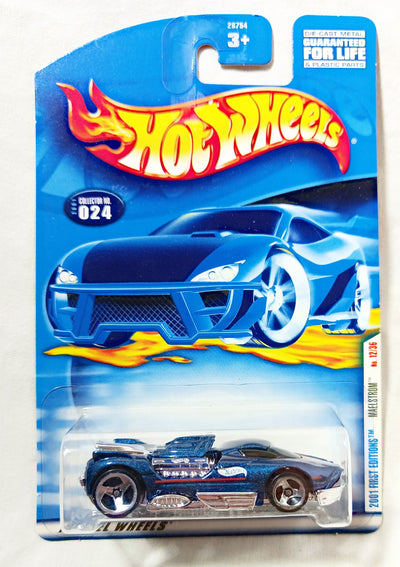 Hot Wheels 2001 First Editions Maelstrom Collector #024 - TulipStuff