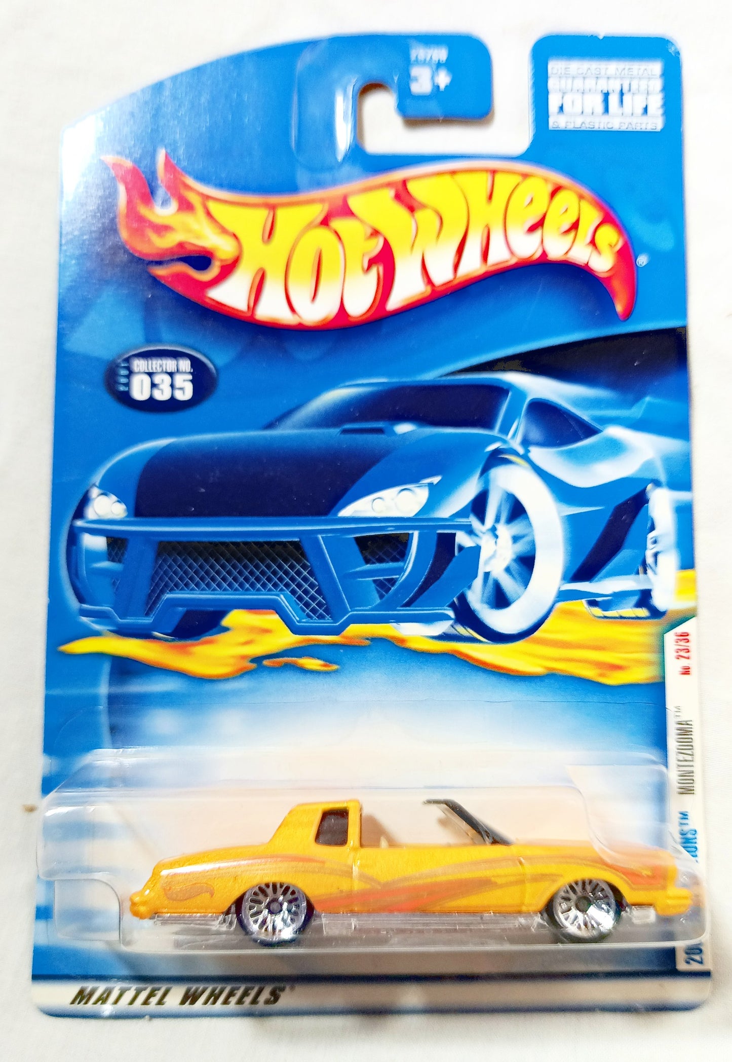 Hot Wheels 2001 First Editions Montezooma Collector #035 Monte Carlo - TulipStuff