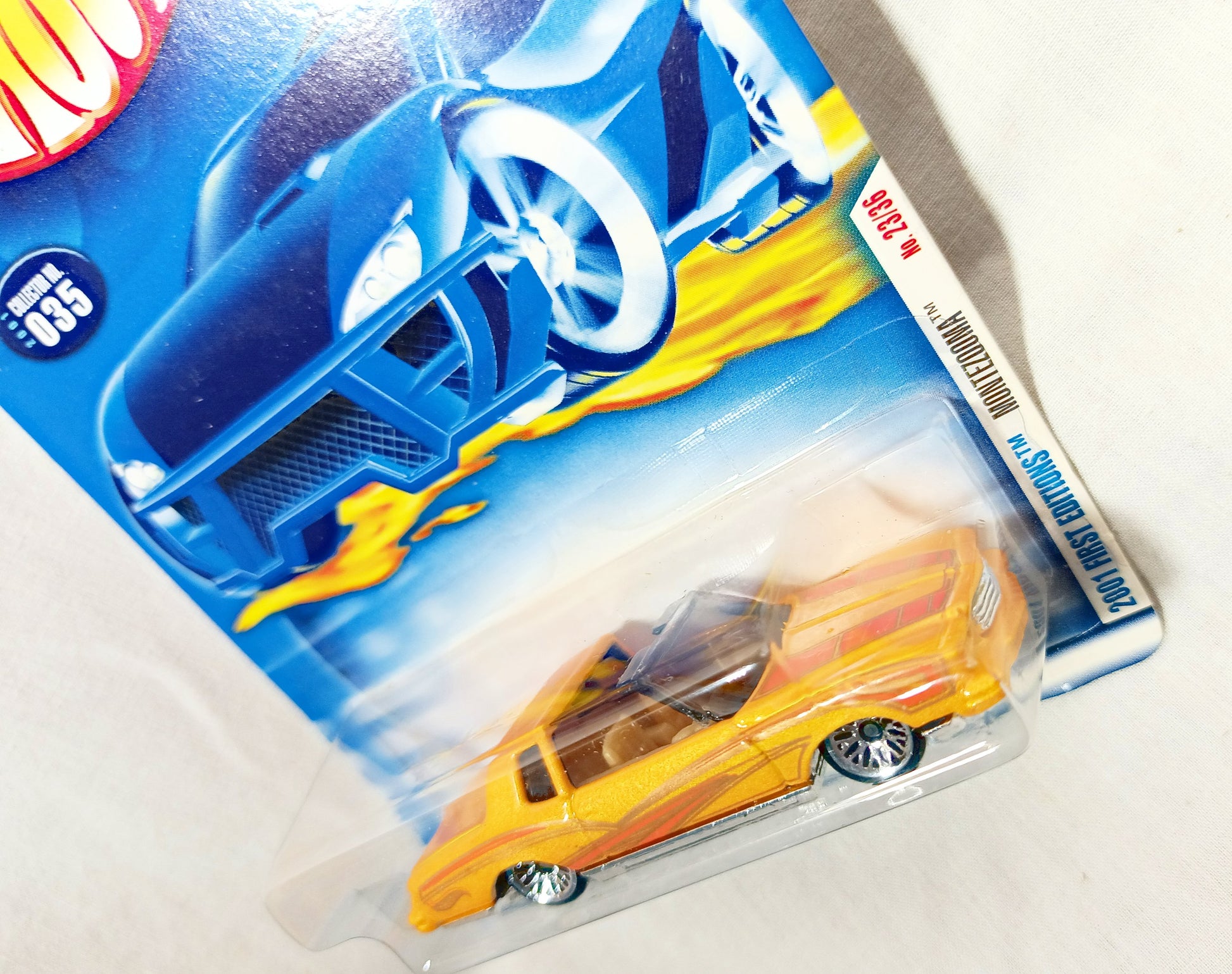 Hot Wheels 2001 First Editions Montezooma Collector #035 Monte Carlo - TulipStuff