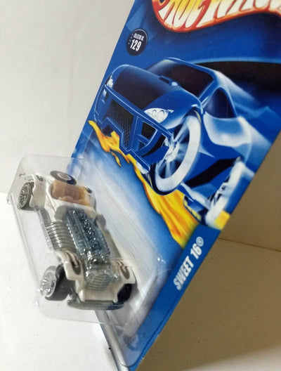 Hot Wheels 2002 Collector #129 Sweet 16 Convertible Roadster - TulipStuff