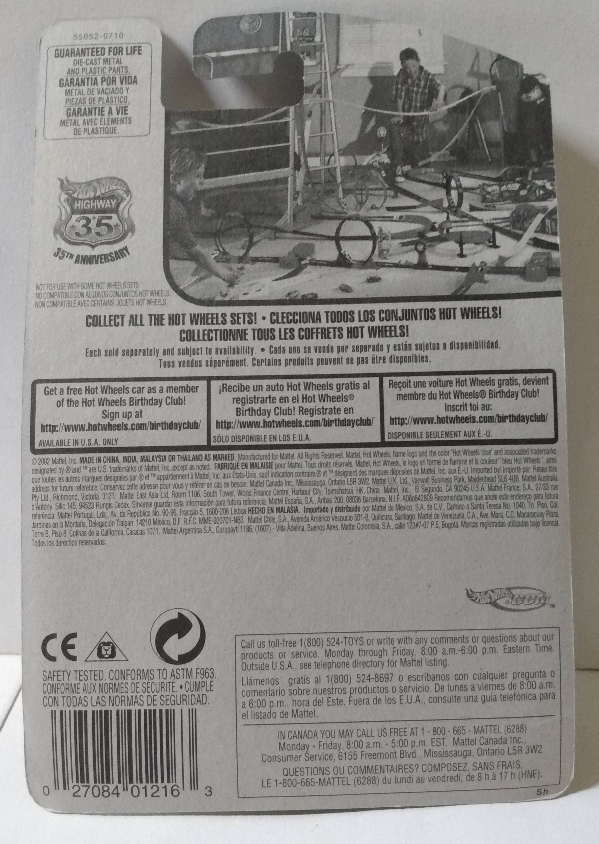 Hot Wheels 2002 Collector #167 Rodzilla Dragon Car - TulipStuff