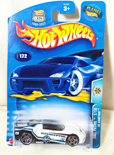 Planet Hot Wheels Roll Patrol 40 Somethin Police Interceptor Car 2003 - TulipStuff
