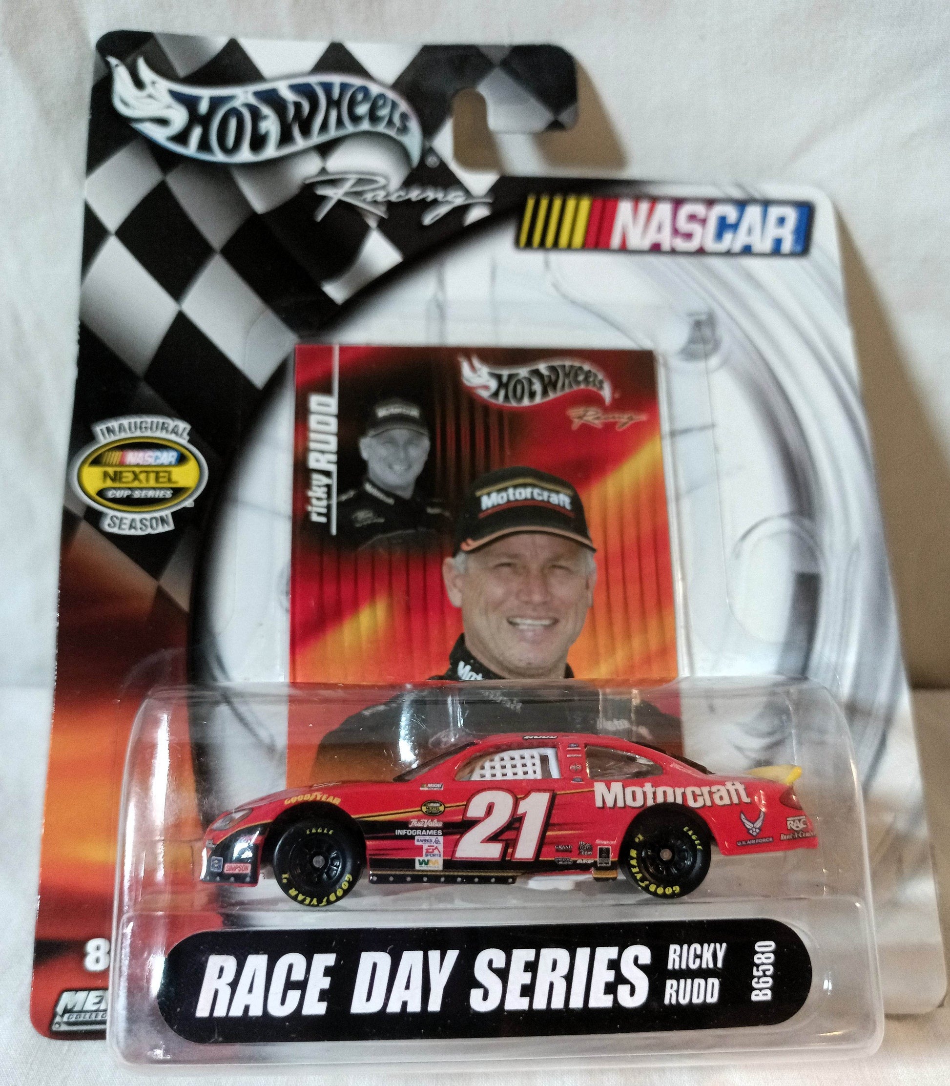 Hot Wheels 2004 Race Day Series Ricky Rudd #21 Motorcraft Ford Taurus - TulipStuff