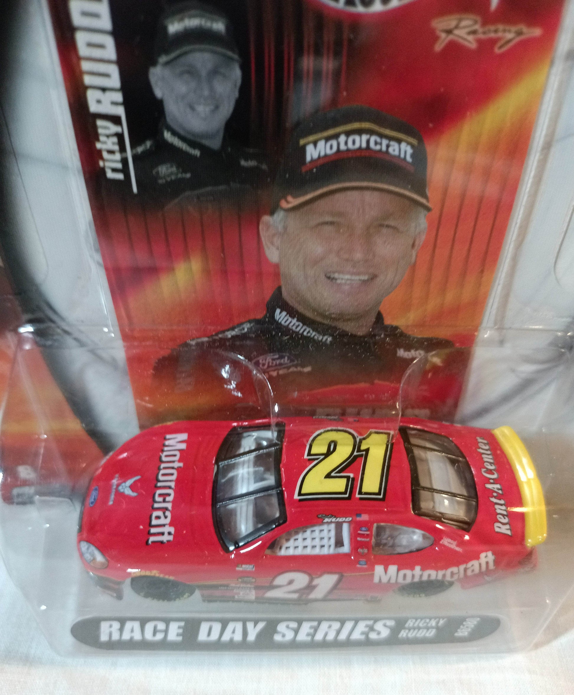 Hot Wheels 2004 Race Day Series Ricky Rudd #21 Motorcraft Ford Taurus - TulipStuff