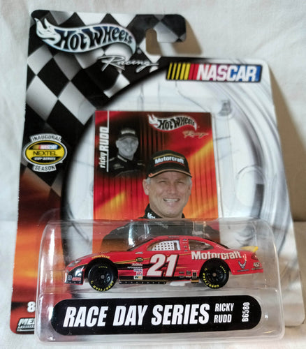 Hot Wheels 2004 Race Day Series Ricky Rudd #21 Motorcraft Ford Taurus - TulipStuff