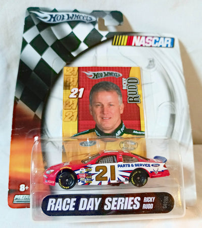 Hot Wheels 2005 Race Day Series Ricky Rudd #21 Motorcraft Ford Taurus - TulipStuff