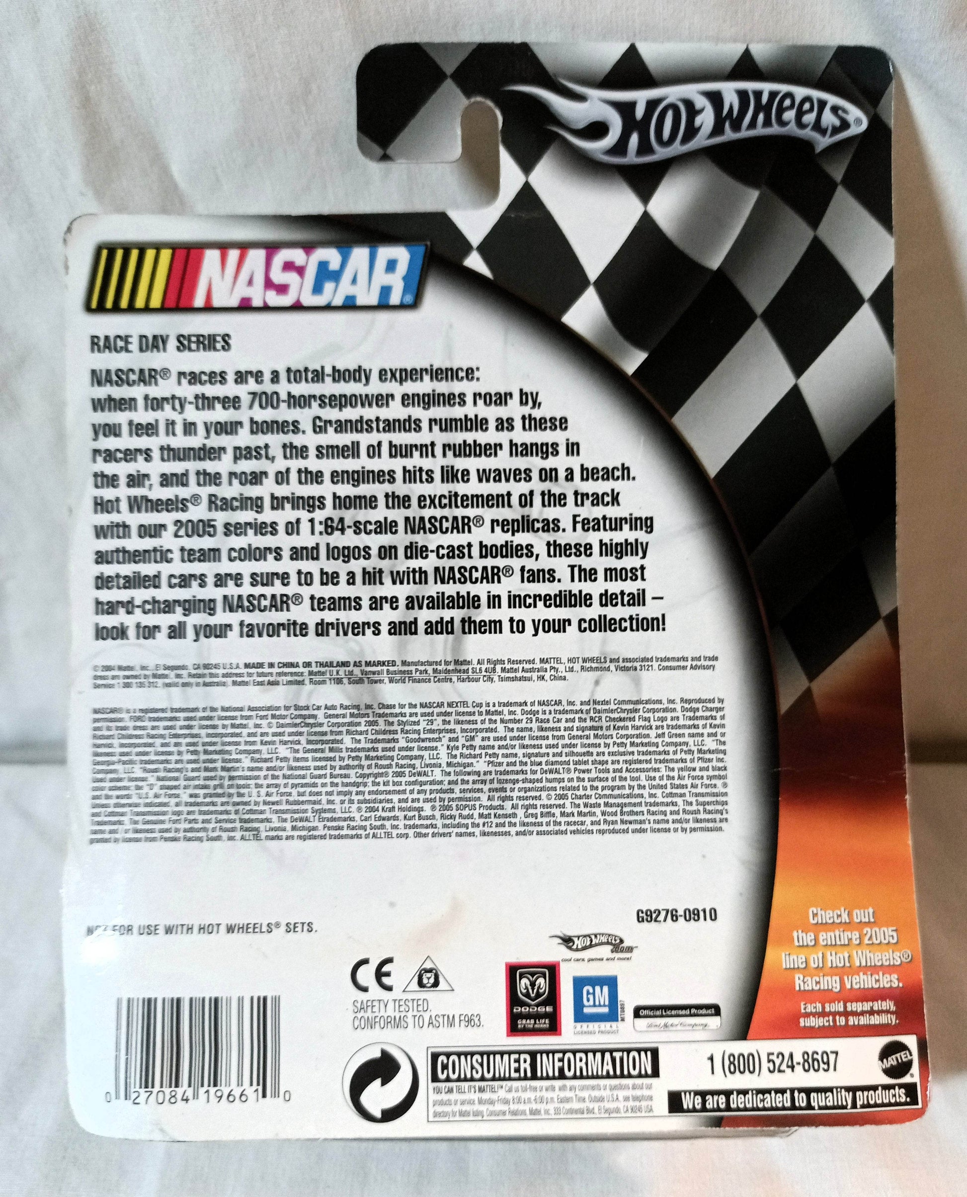 Hot Wheels 2005 Race Day Series Ricky Rudd #21 Motorcraft Ford Taurus - TulipStuff