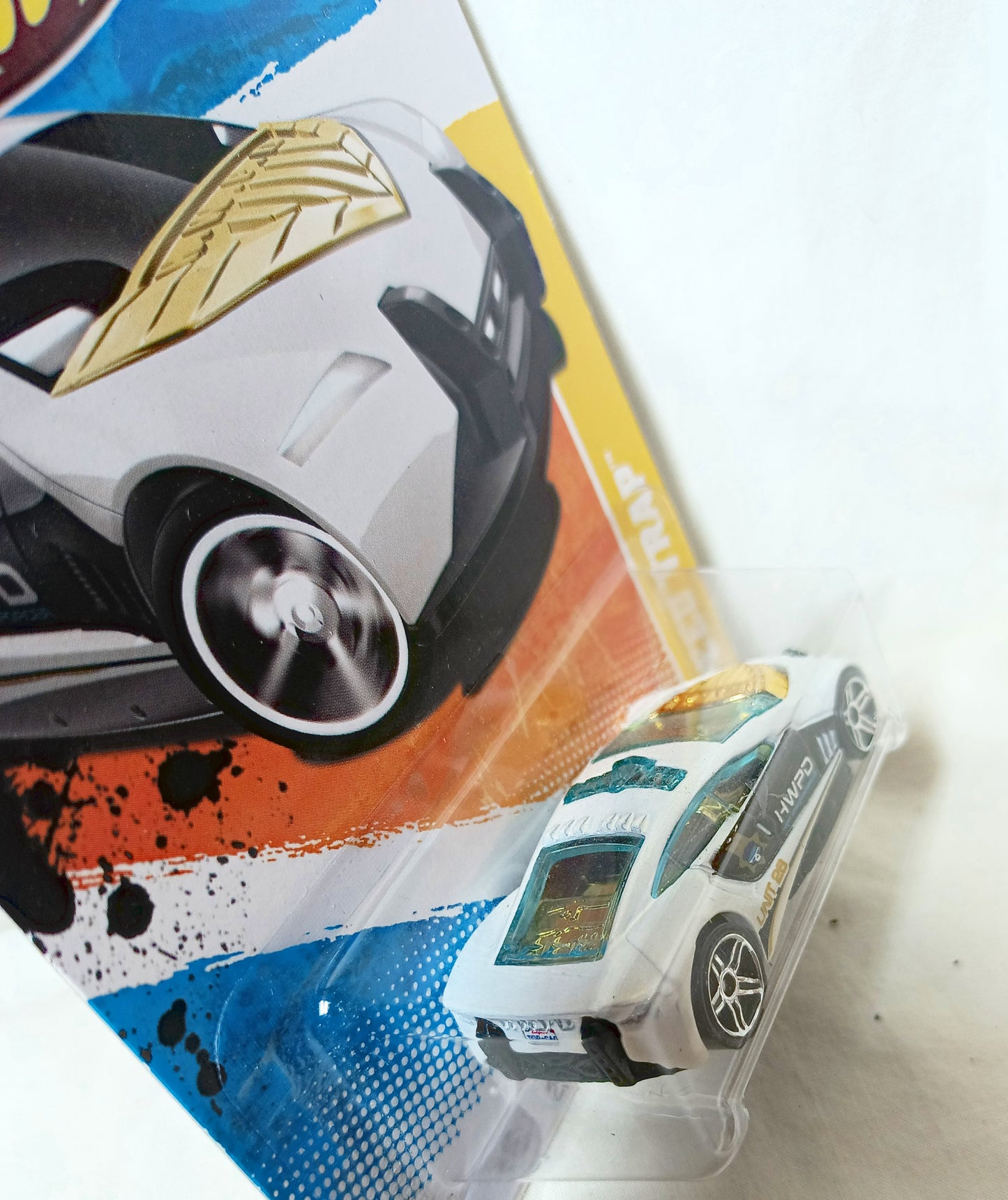 Hot Wheels 2011 New Model Speed Trap HWPD Police Car White - TulipStuff