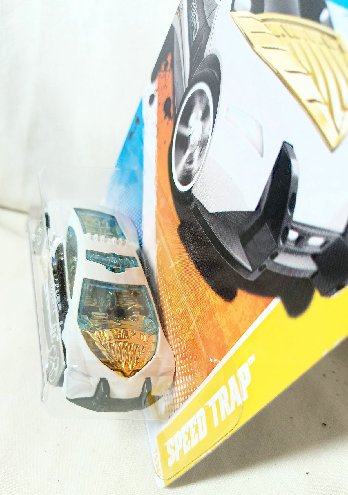 Hot Wheels 2011 New Model Speed Trap HWPD Police Car White - TulipStuff