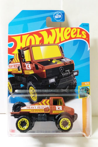 Hot Wheels 2023 HW Haulers Mercedes-Benz Unimog 1300 Truck - TulipStuff